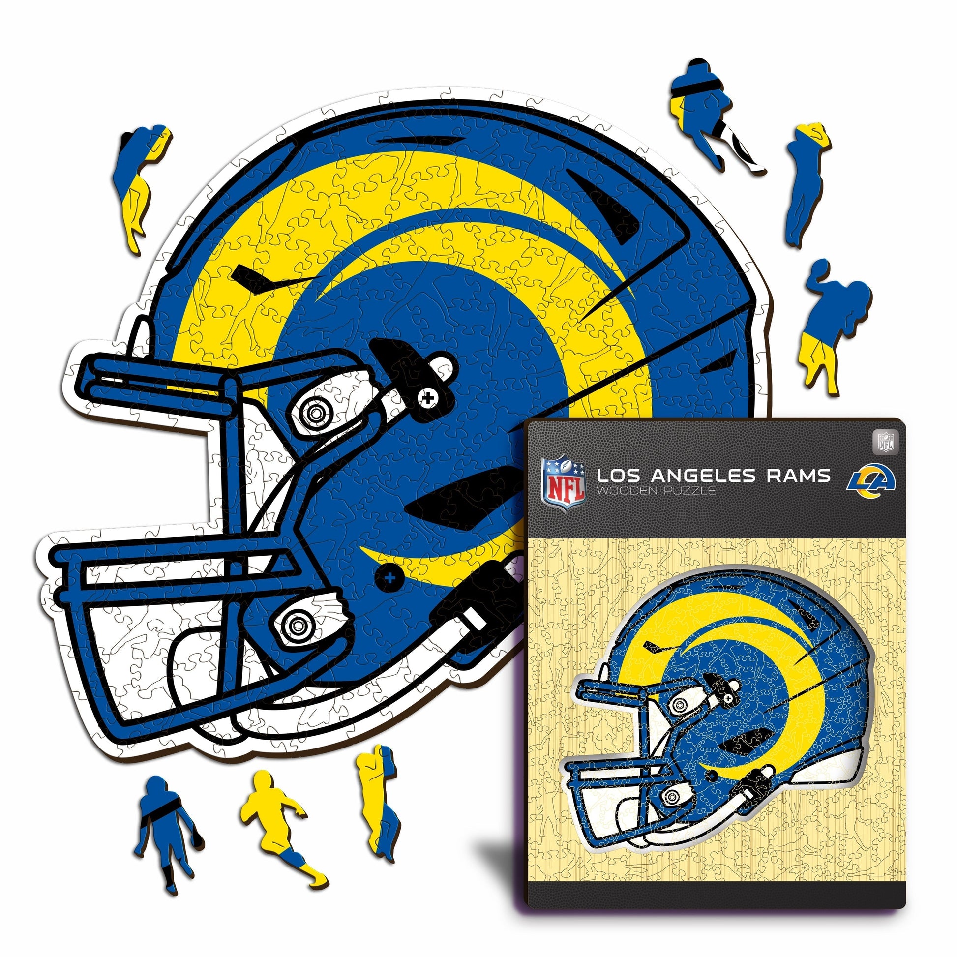 Iconic Puzzles NFL Los Angeles Rams Helm – Logikspiel, ab 10 Jahren