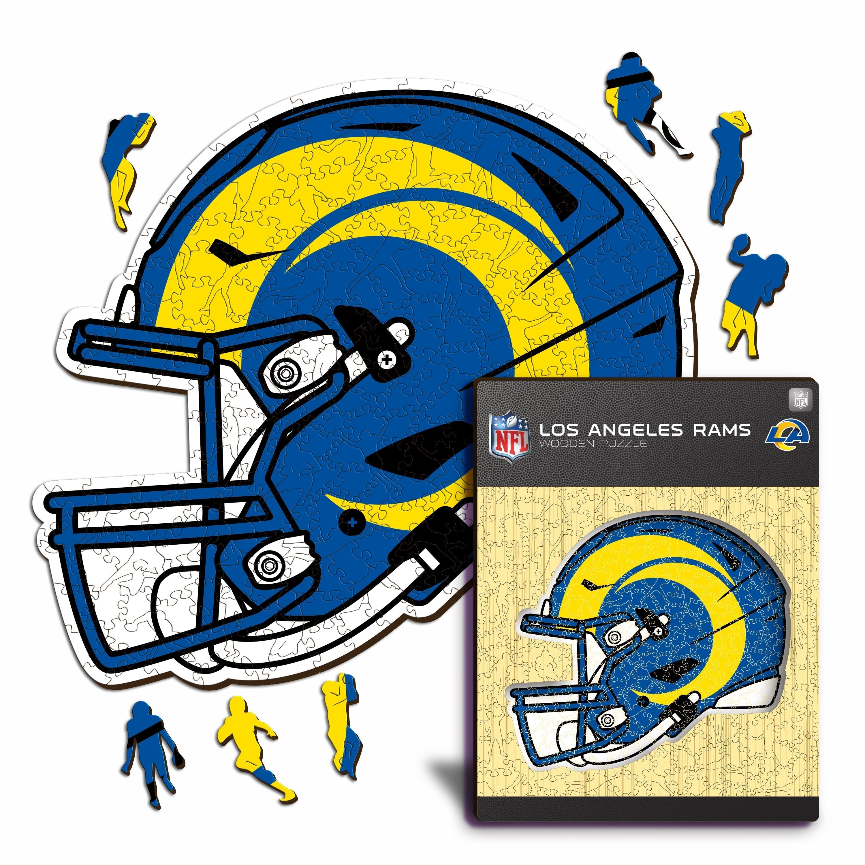 Iconic Puzzles NFL Los Angeles Rams Helm – Logikspiel, ab 10 Jahren