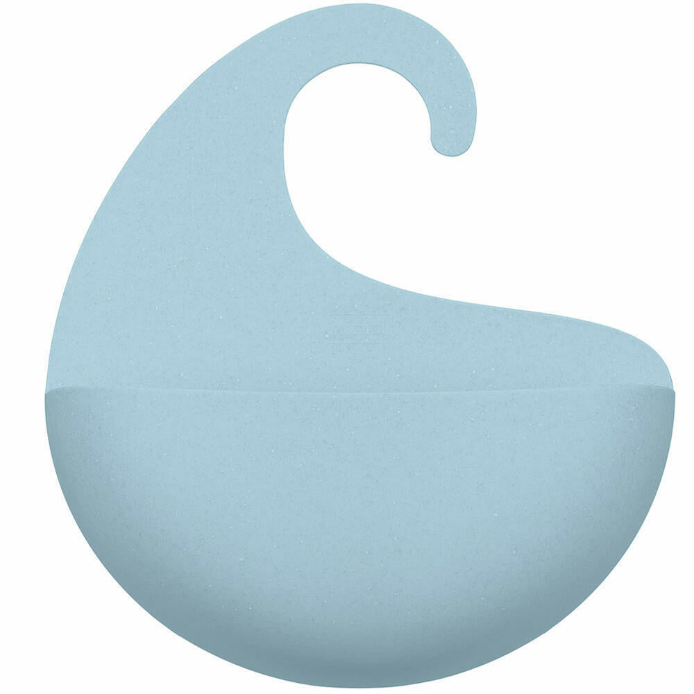 koziol Aufbewahrungsbox (Bad) SURF XL – Kunststoff (recycelt), 27×8,1×31,5 cm, Blau