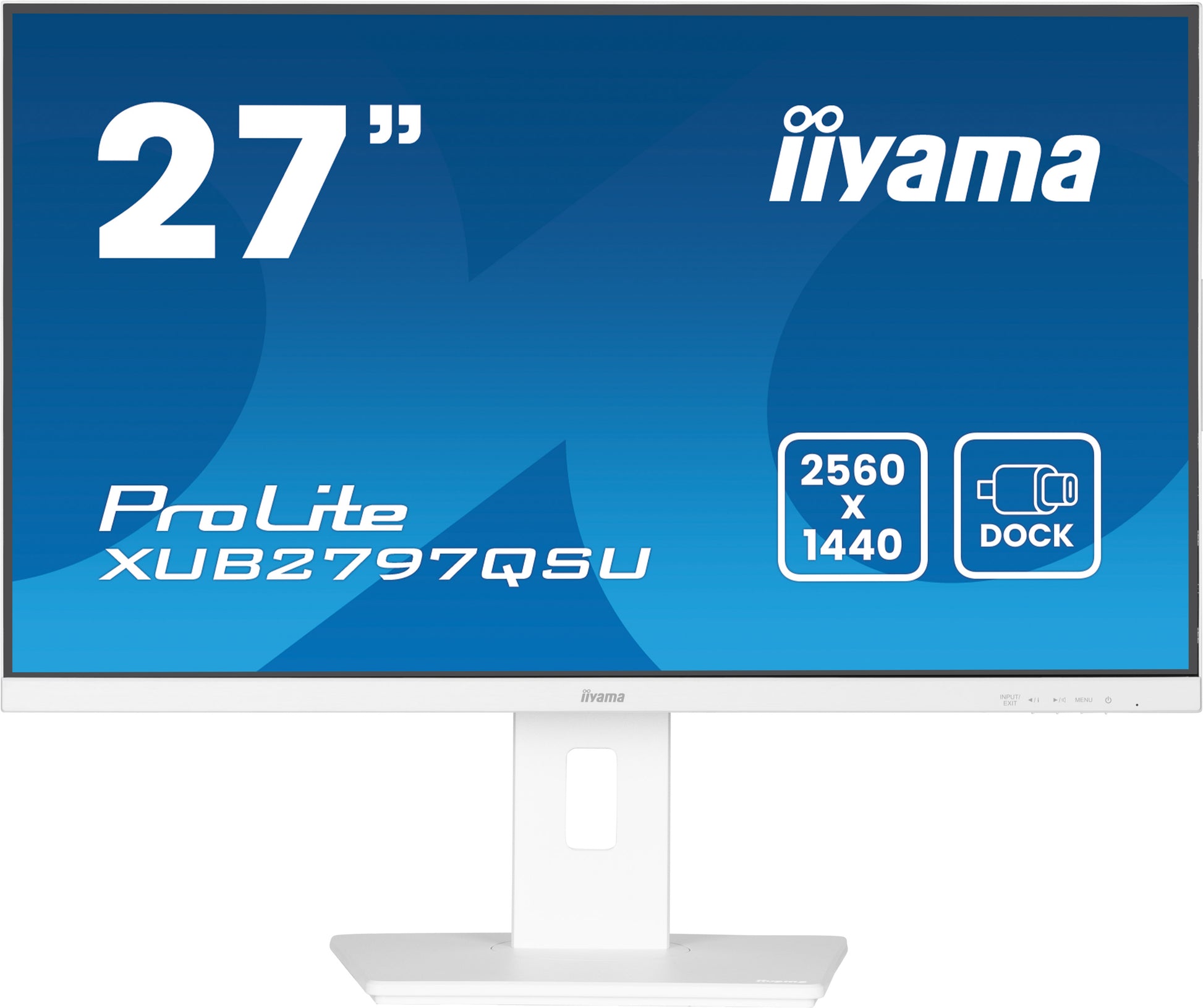 iiyama ProLite XUB2797QSU-W2 – 27", 2560 × 1440 (WQHD), IPS, 100 Hz