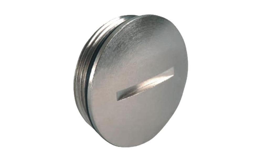 AGRO Kabelverschraubung M16×1,5, Ø 19 mm, IP68, Messing – Silber