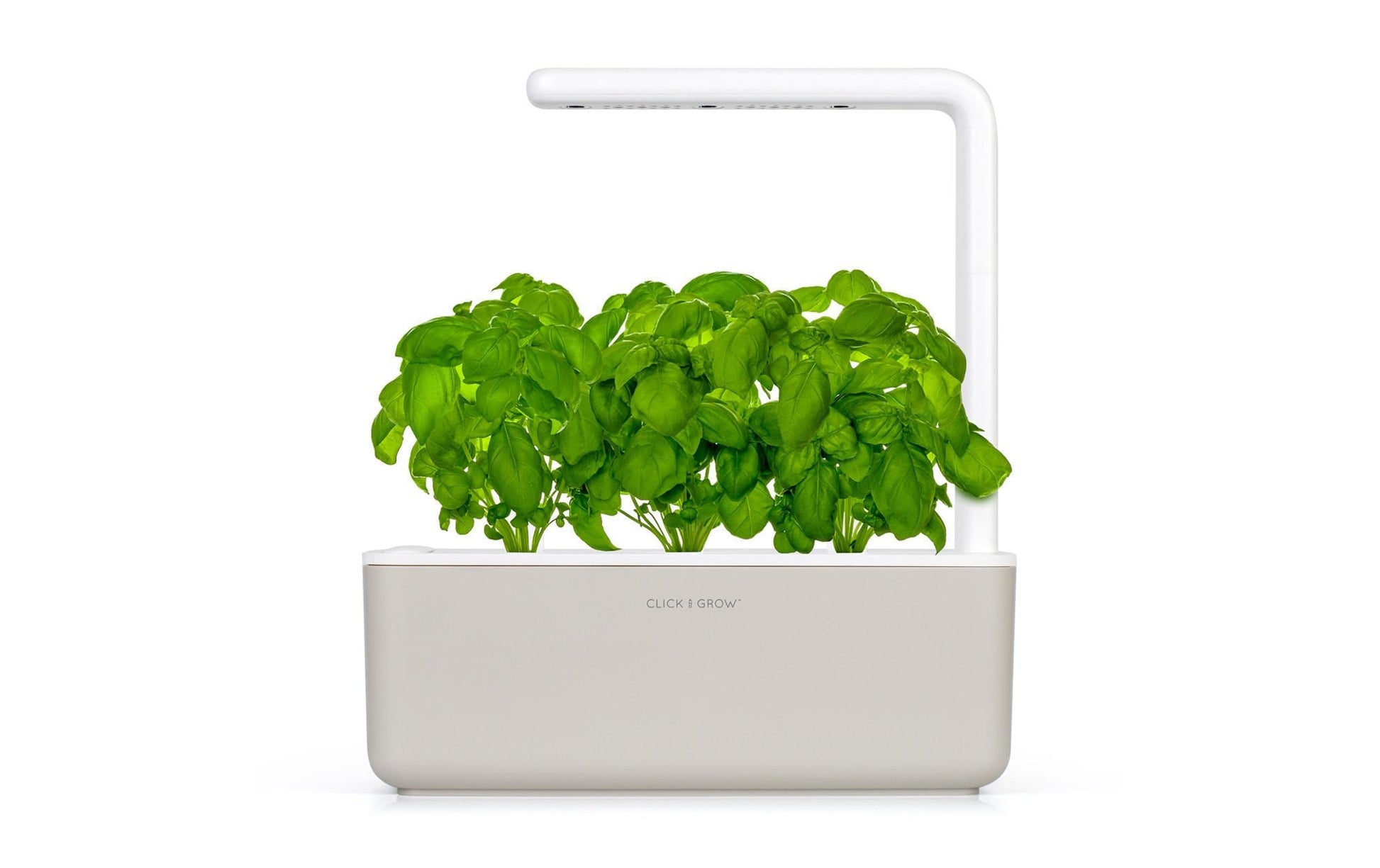 Click & Grow Smart Garden 3 – Wassertank 1,2 l, integrierte Beleuchtung & automatische Bewässerung – Beige