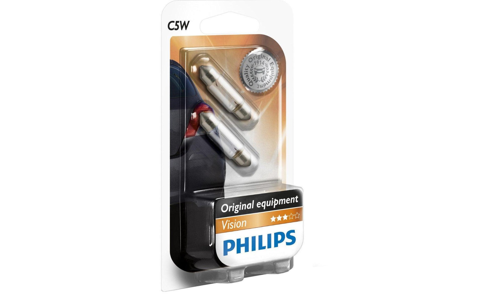 Philips Leuchtmittel SV8.5 – 45 lm, Neutralweiss – 2er-Pack