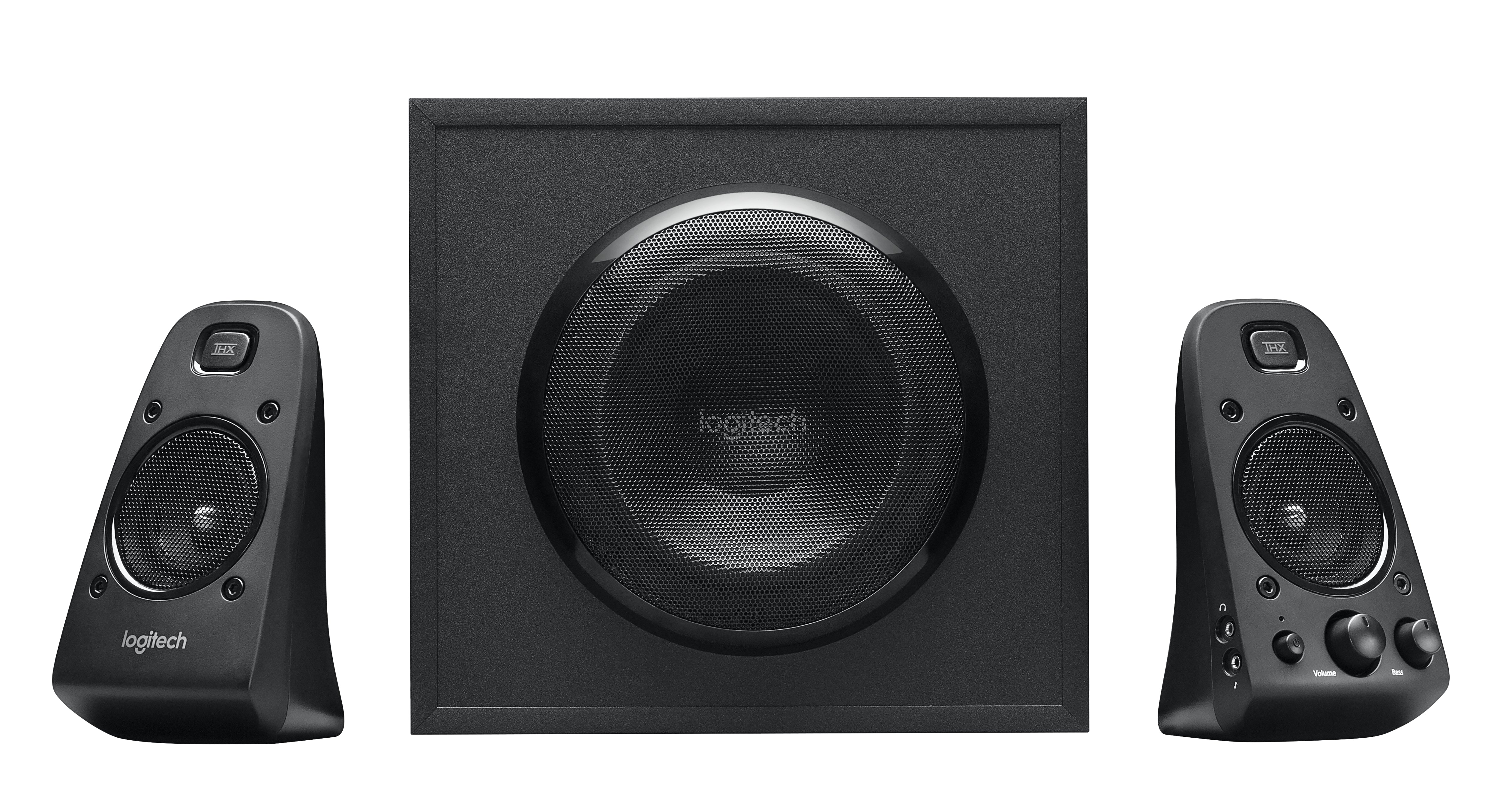 Logitech Z623 – PC-Lautsprecher-Set 2.1 mit Subwoofer, Schwarz