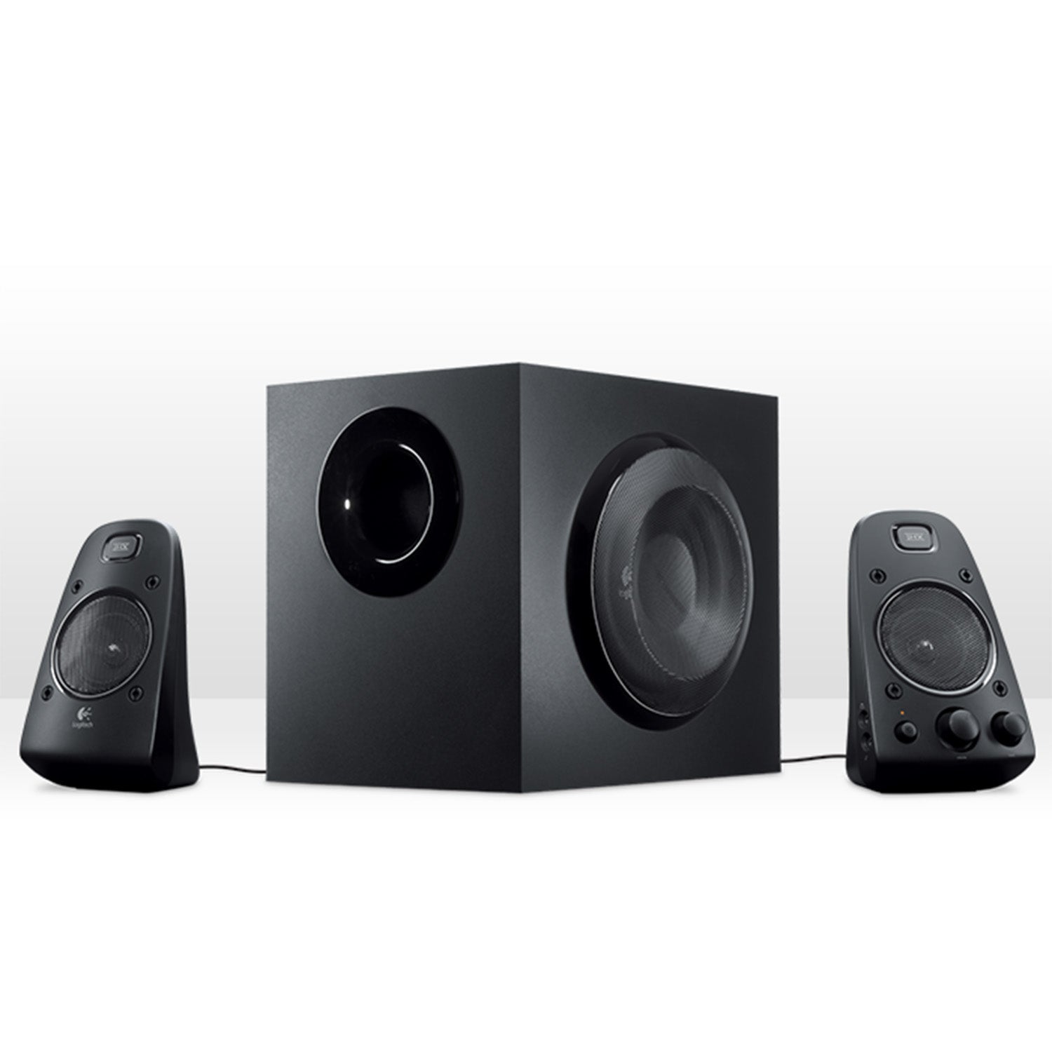 Logitech Z623 – PC-Lautsprecher-Set 2.1 mit Subwoofer, Schwarz