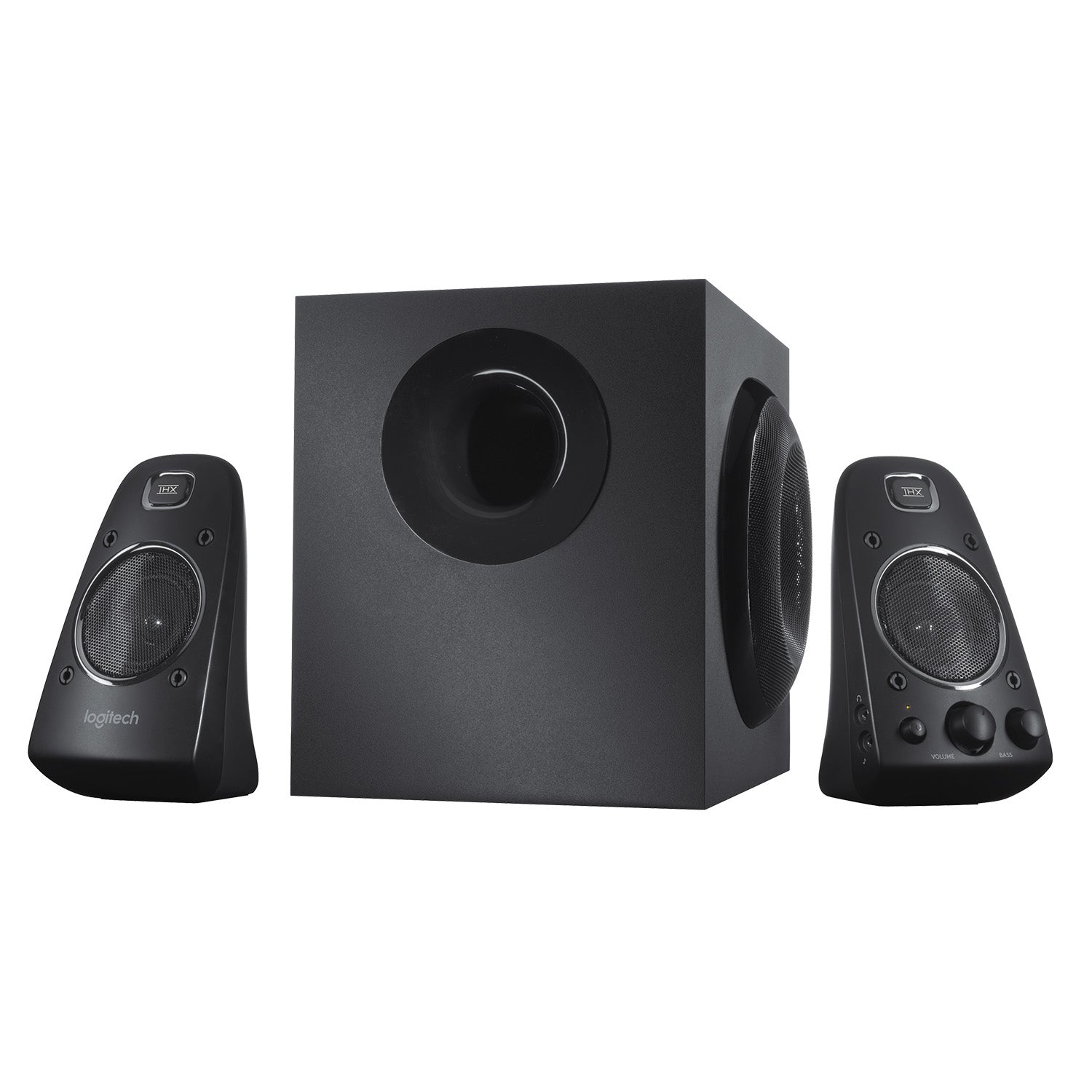 Logitech Z623 – PC-Lautsprecher-Set 2.1 mit Subwoofer, Schwarz