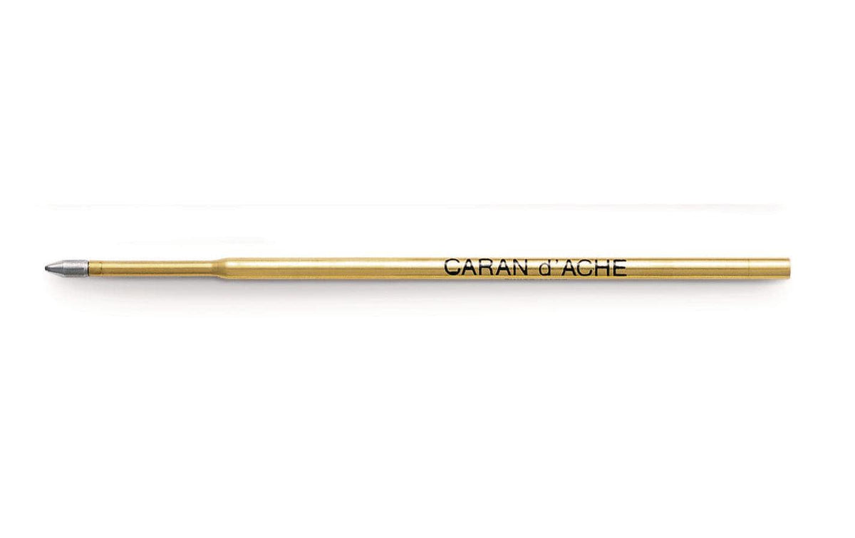 Caran d-Ache Caran d'Ache KS-Mine SwissRide M Kugelschreiber-Mine – Schwarz, für 888 Infinite, 6er-Pack