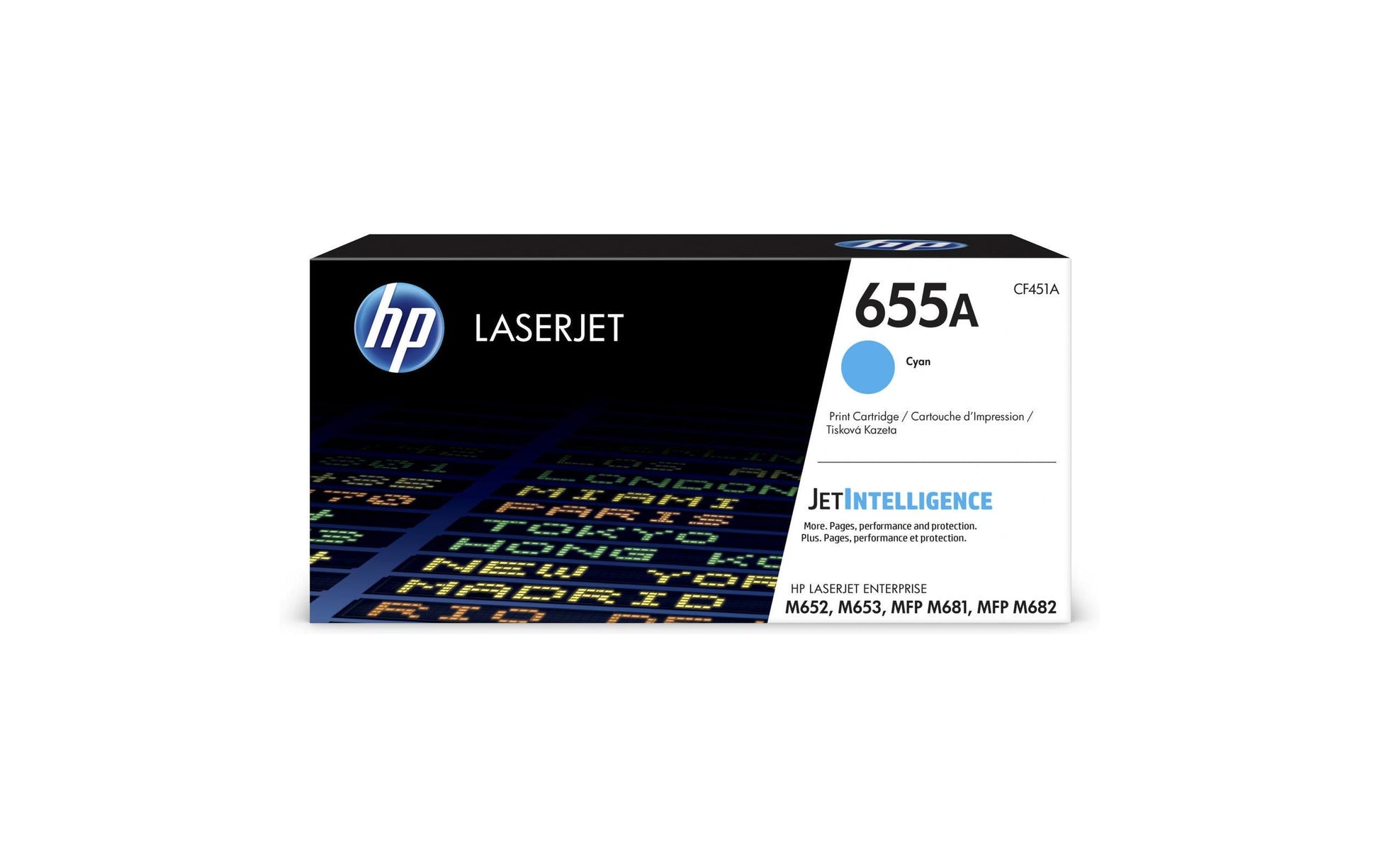 HP Toner 655A – cyan, 10500 Seiten