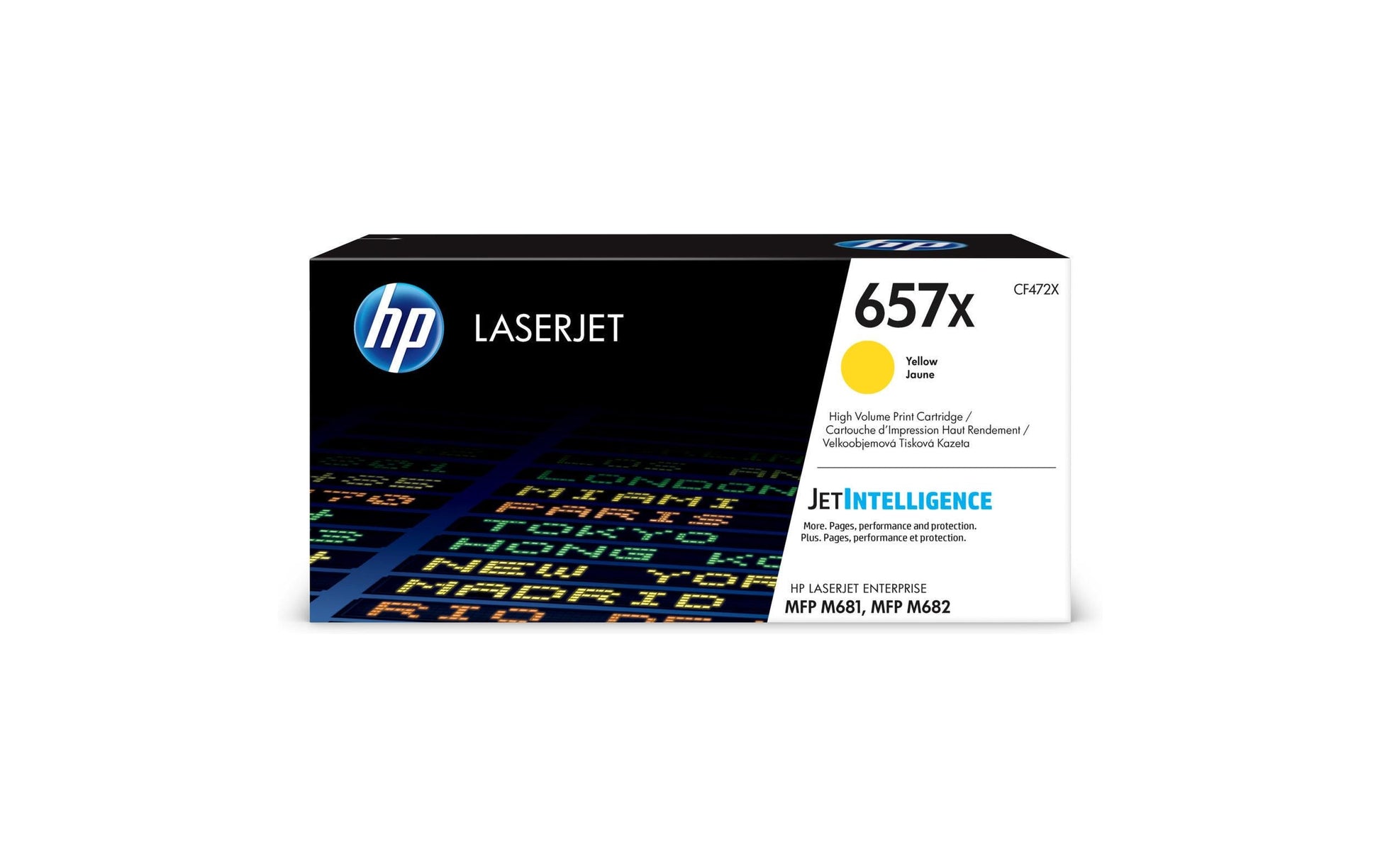HP Toner 657X – gelb, 23000 Seiten