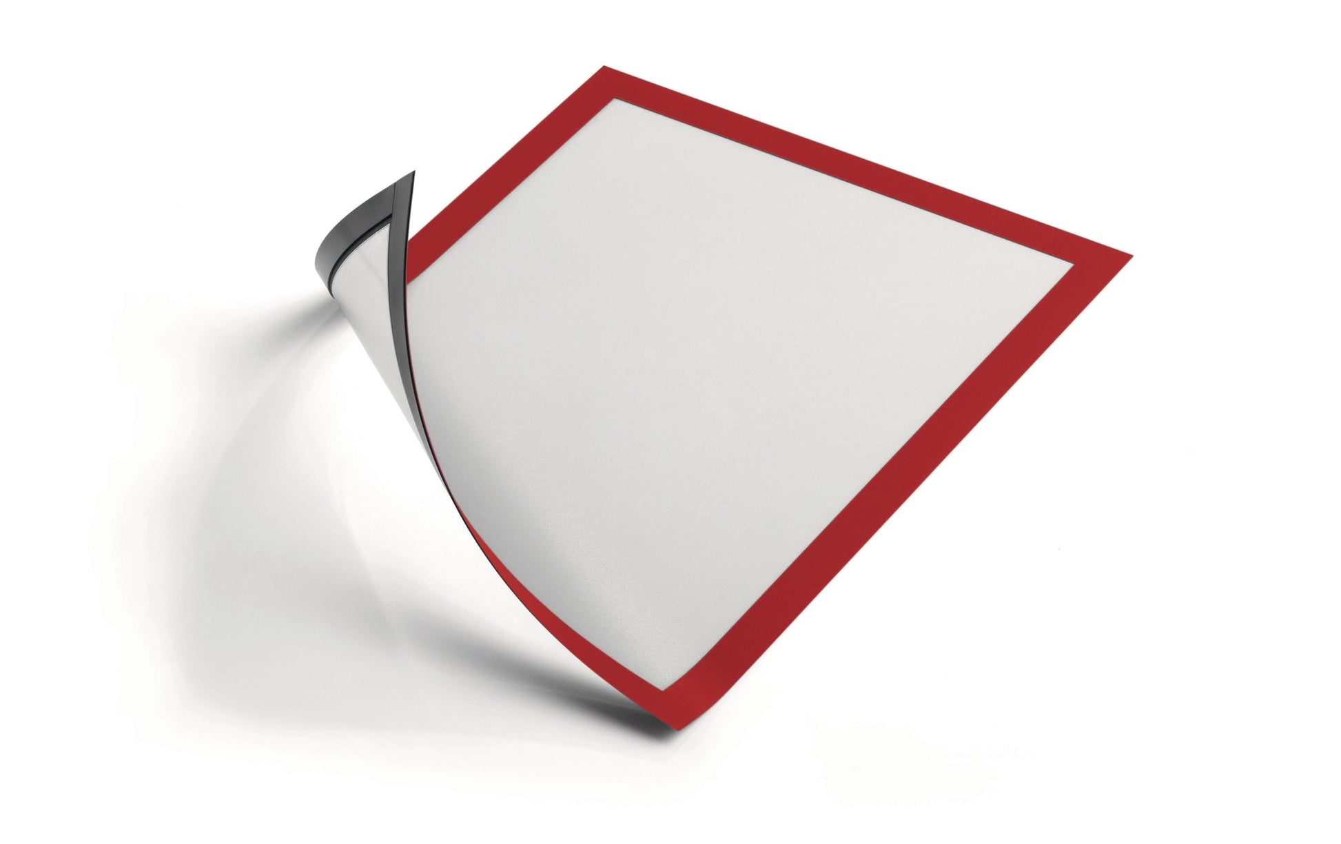Durable DURAFRAME Magnetic Magnetrahmen – A4 – Rot – 5er-Pack