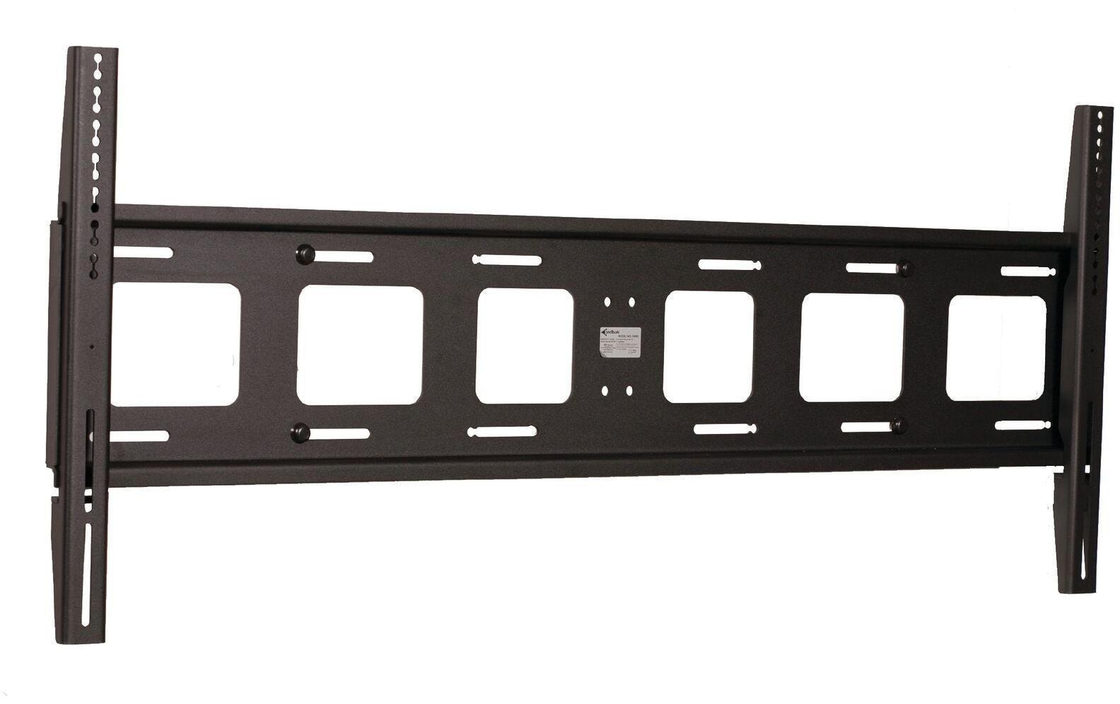 Edbak XWB1 – Wandhalterung, fix, für 84", VESA 1200×400, bis 110 kg, schwarz
