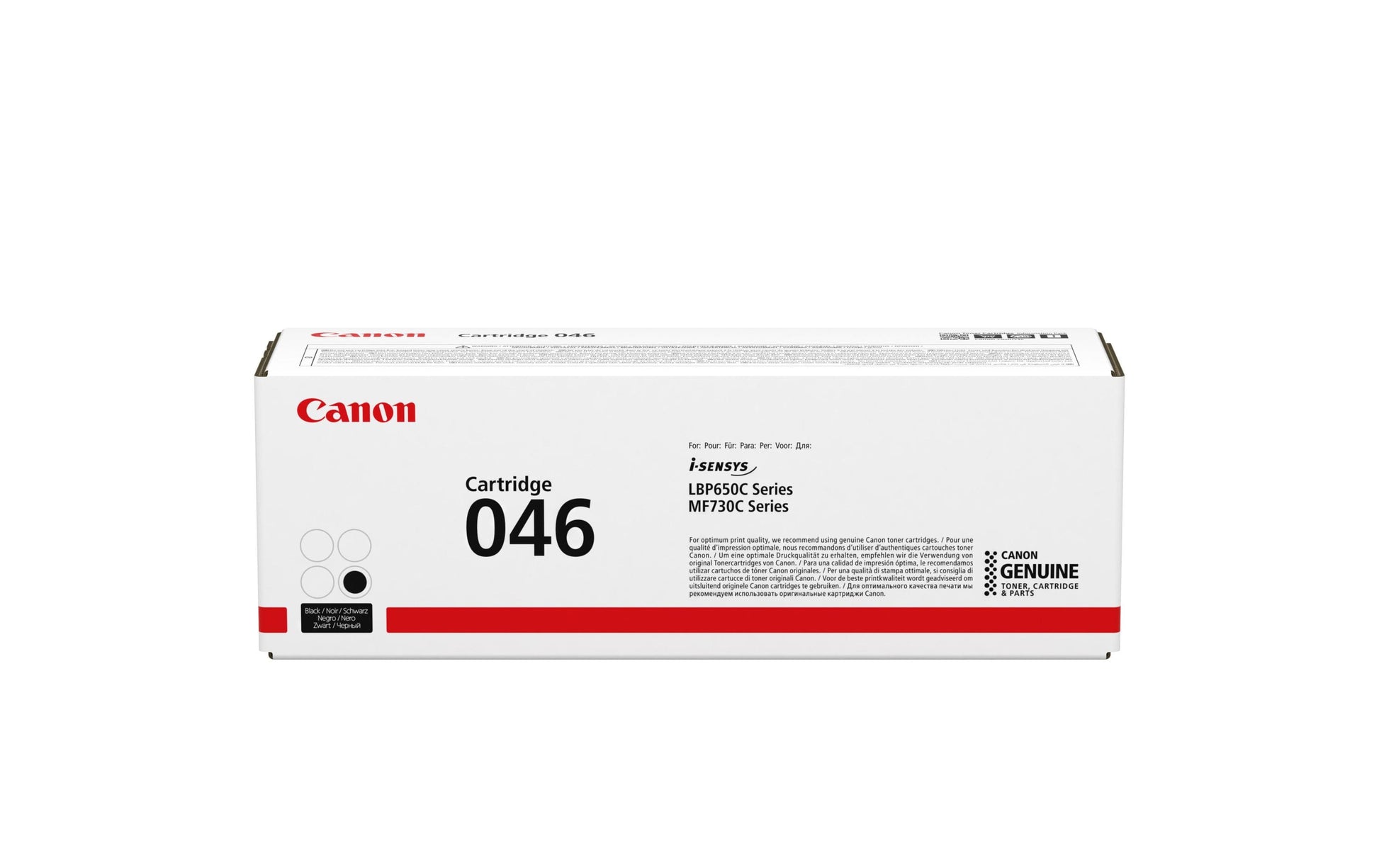 Canon Toner CRG046 – schwarz, 2200 Seiten
