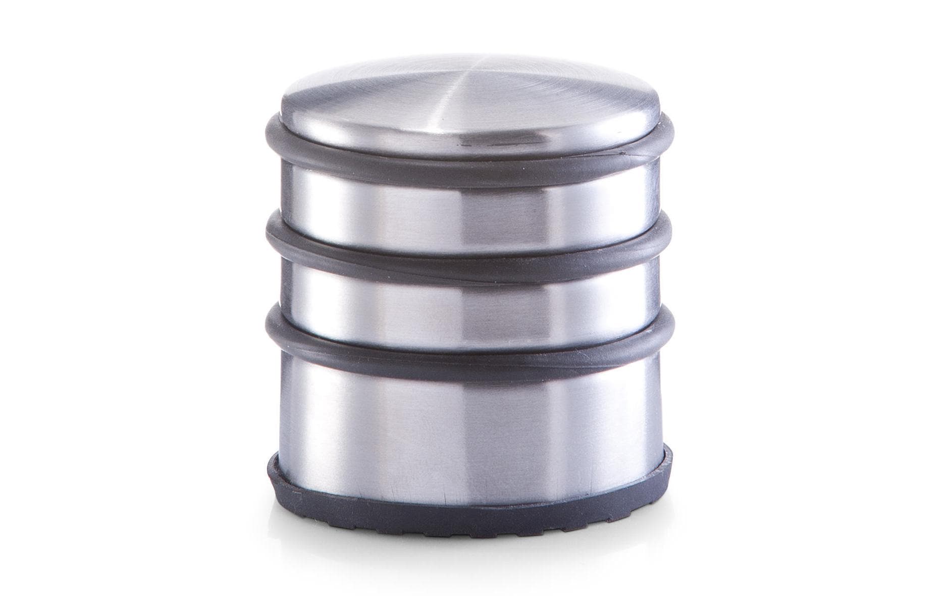Zeller Present Türstopper – Edelstahl – Silber – Ø 65 × H 70 mm