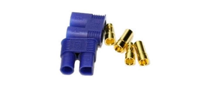 EP Product Adapterkabel, EC3 Stecker/Buchse, 5 Stk. – Blau/Bronze