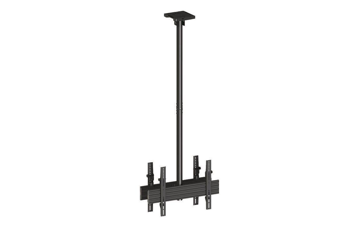 Multibrackets Pro MBC1UX2 – Deckenhalterung, für 2 Displays, neigbar, bis 65", VESA 600×400, bis 100 kg