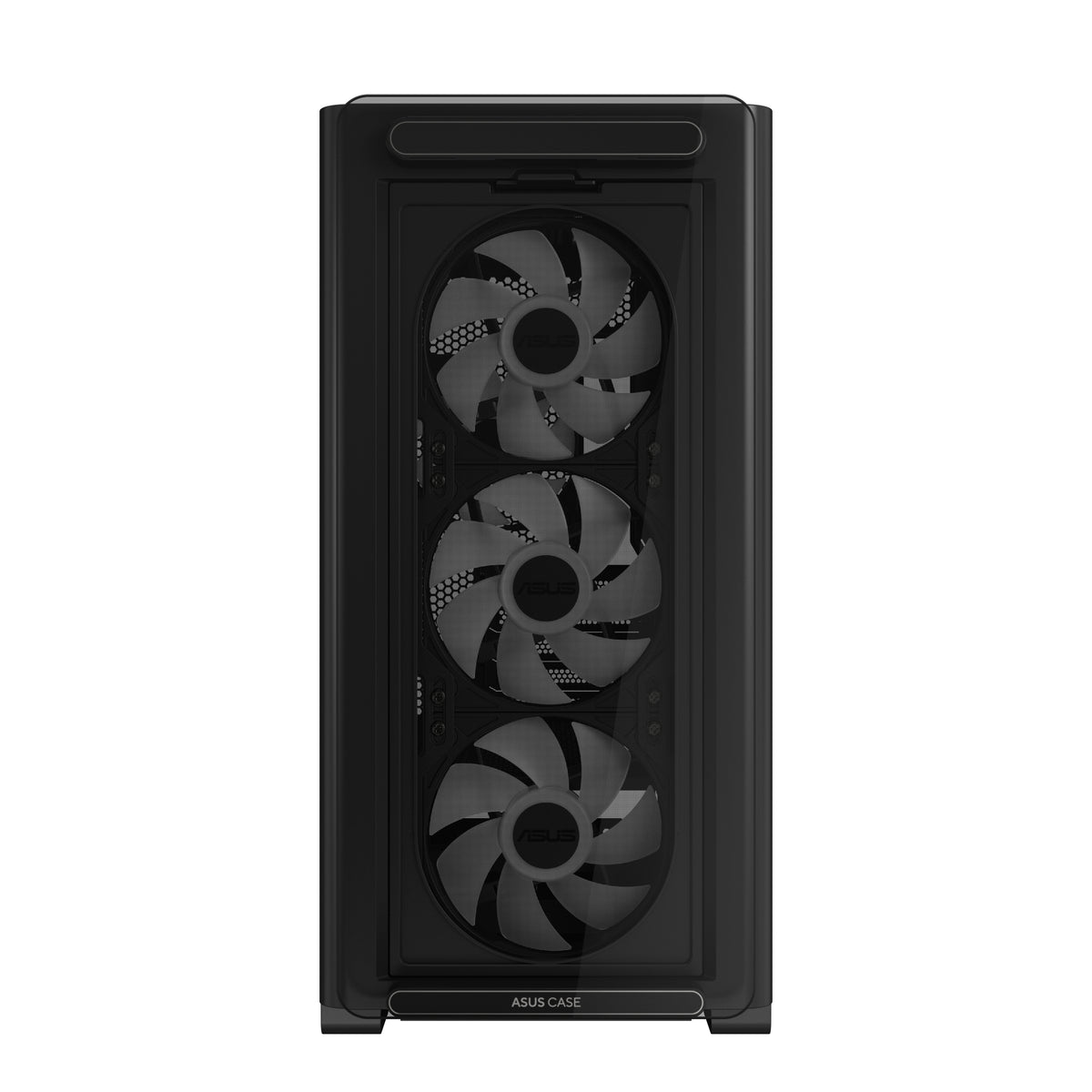 ASUS A23 PLUS TG – PC-Gehäuse – Micro-ATX/Mini-ITX, 7 Lüfterplätze, 3×2,5", 2×3,5", Sichtfenster, Schwarz