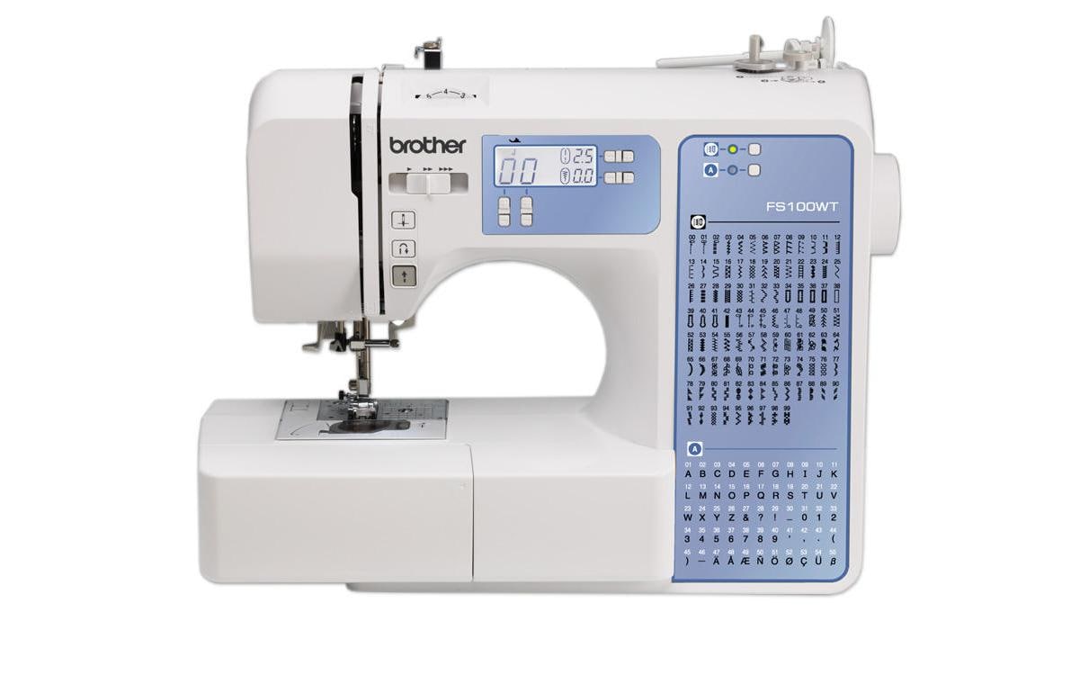 Brother Nähmaschine FS100WT Quilter – Weiss, Blau