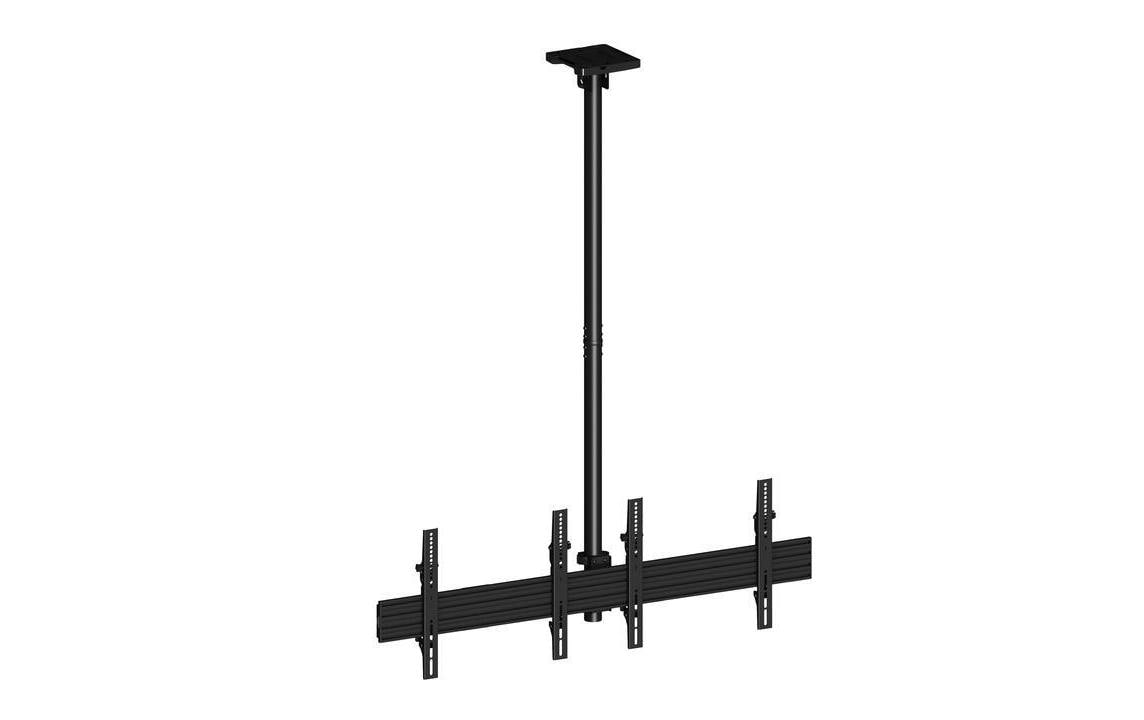 Multibrackets Pro MBC2X1U – Deckenhalterung, bis 65", VESA 600×400, bis 50 kg, schwarz