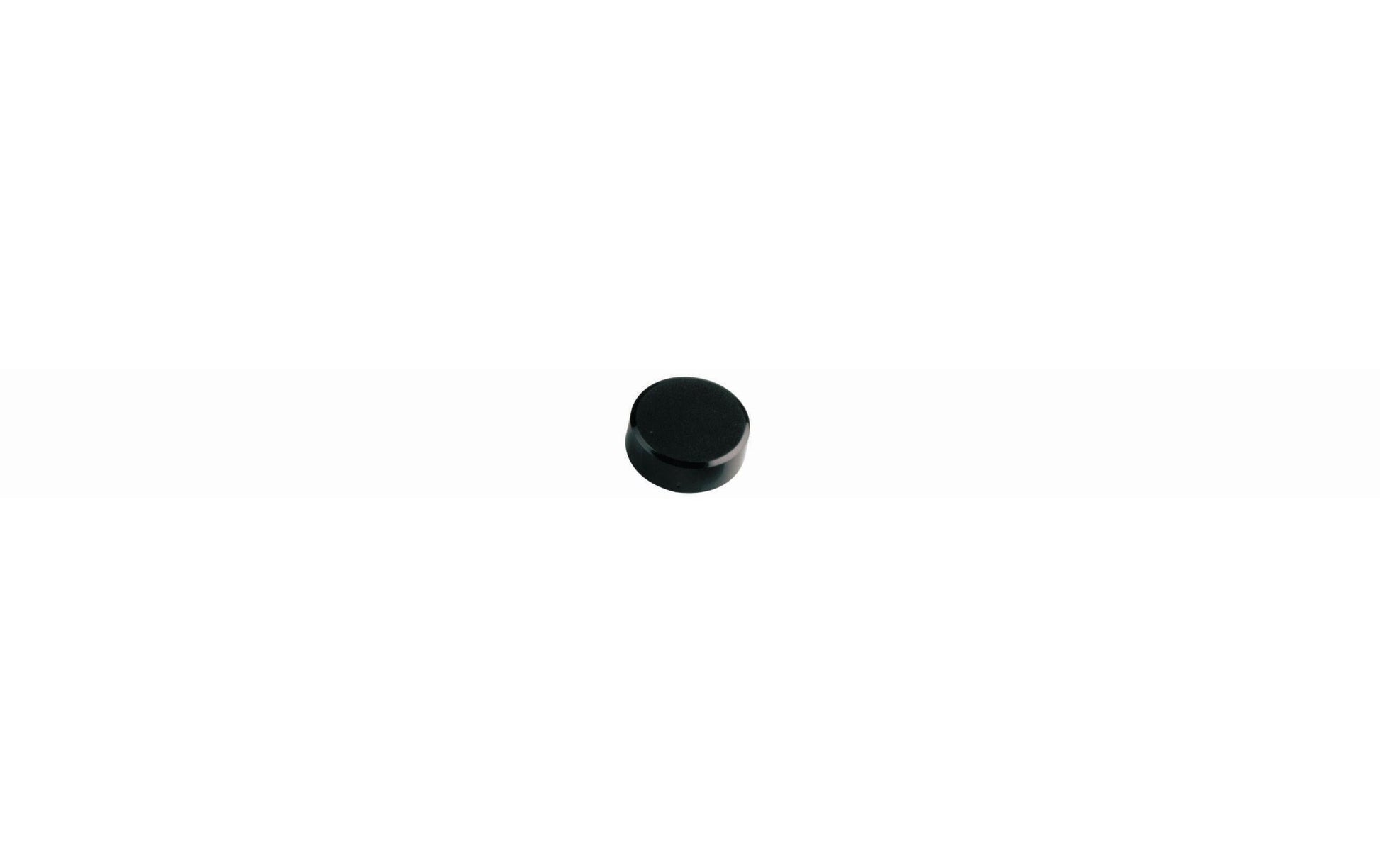MAUL Tafelmagnete – Ø 34 mm – 20 Stück, Kunststoff, schwarz