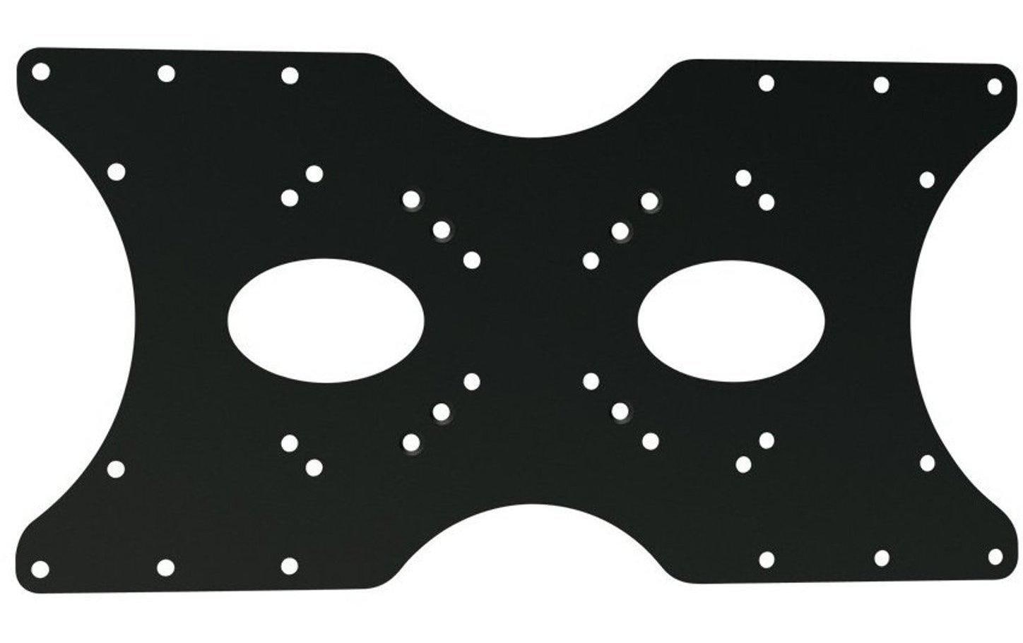 PureMounts PM-ADAPT-B VESA-Adapter – 50×50–400×200 mm, bis 30 kg – Schwarz