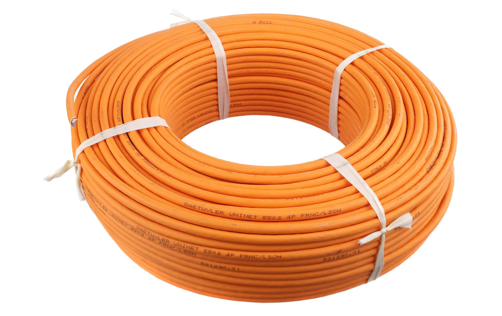 Dätwyler it infra Dätwyler CU 7702 4P Flex TC Patchkabel – PoE, 100 m, Orange, S/FTP