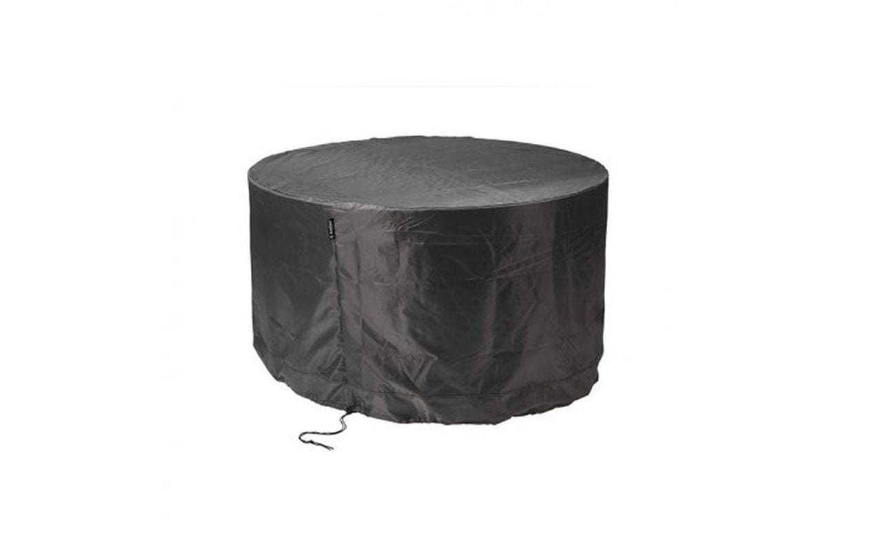 AeroCover Schutzhülle – Ø200 × 85 cm, Schwarz, Ripstop-Polyester