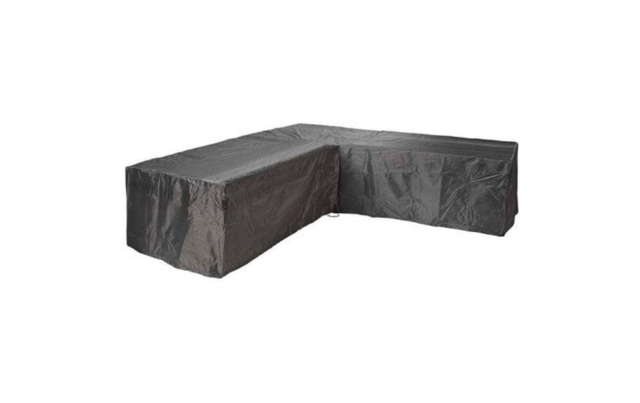 AeroCover Schutzhülle L-Form 2700×2700×1000×H700 mm – Ripstop-Polyester – Schwarz