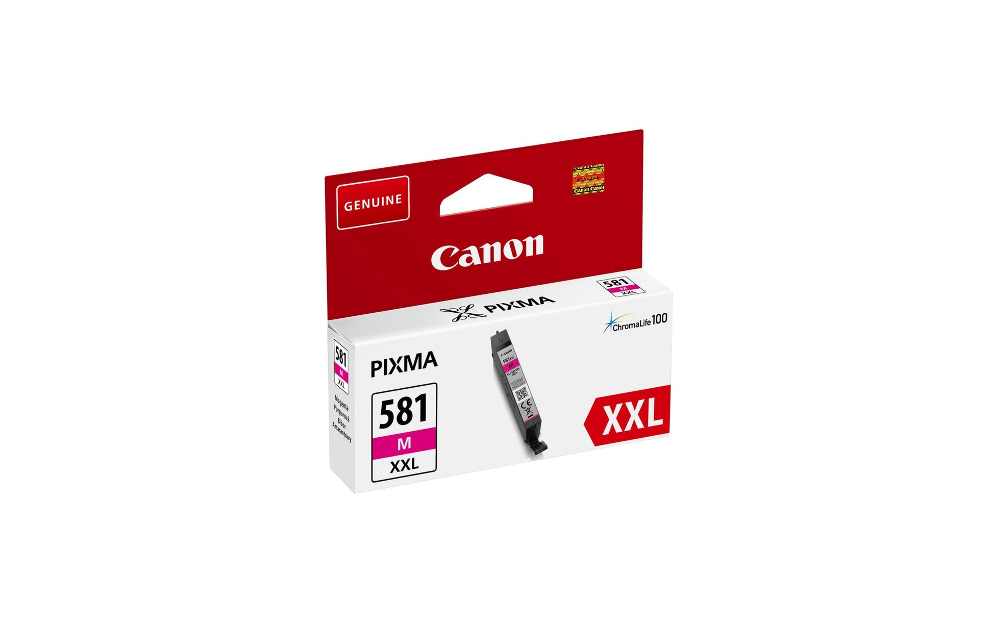 Canon Tintenpatrone CLI-581, Magenta, 747 Seiten – für Inkjetdrucker/Multifunktionsgeräte