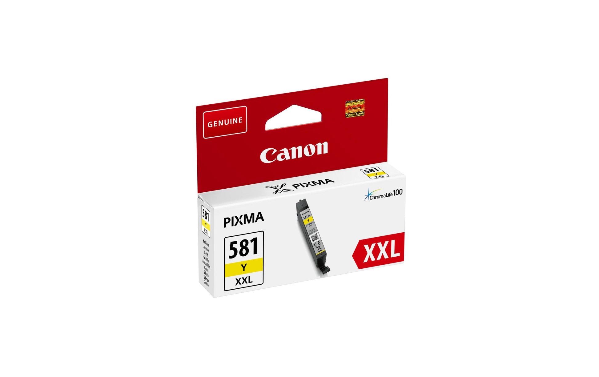 Canon Tintenpatrone CLI-581, Gelb, 830 Seiten