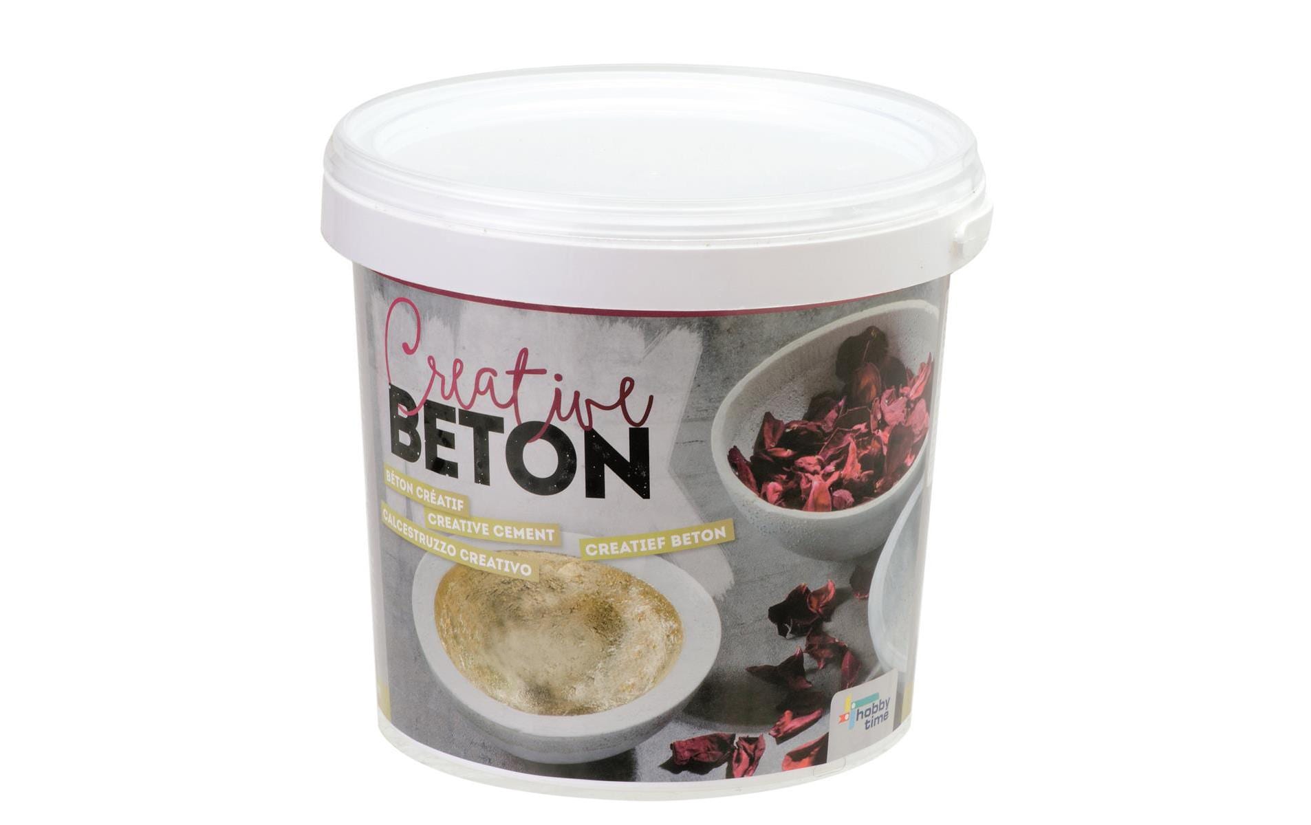 Glorex Modelliermasse Beton – Grau – 3,5 kg