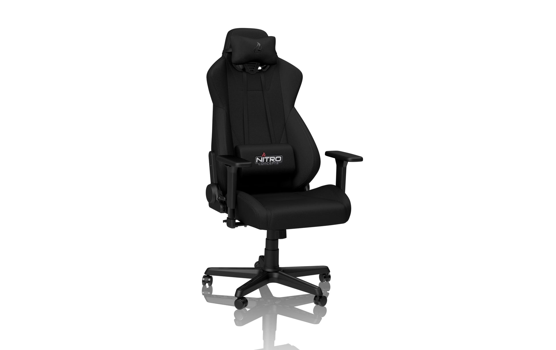 Nitro Concepts Konferenzstuhl S300 – 57 × 49 × 140 cm, schwarz