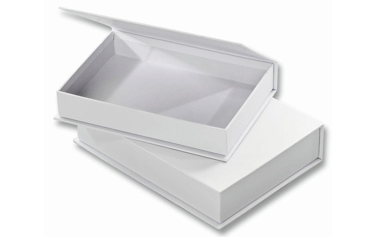 Folia Geschenkbox Weiss – 180 × 34 mm – 2 Stk.