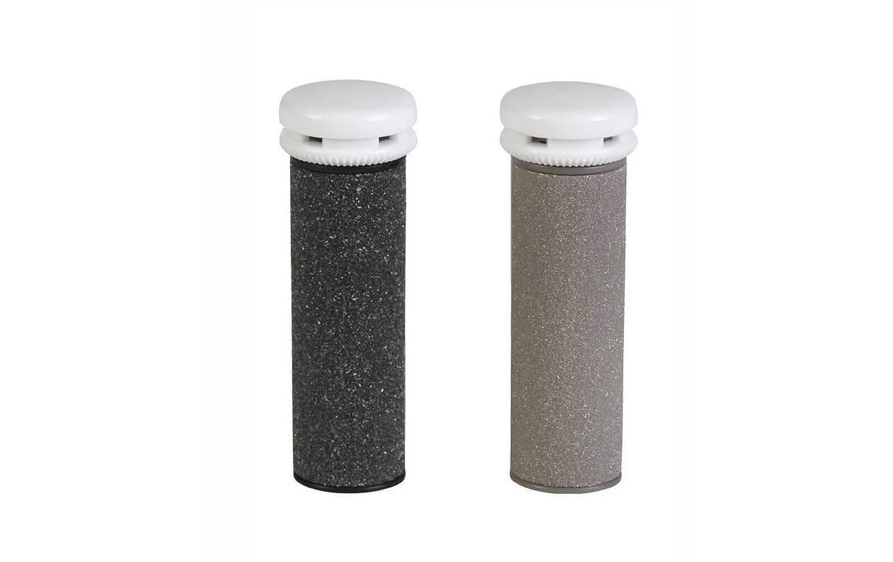 Silk'n Ersatzrollen – für Micro Pedi Wet & Dry Hornhautentferner – 2 Stk – schwarz, grau
