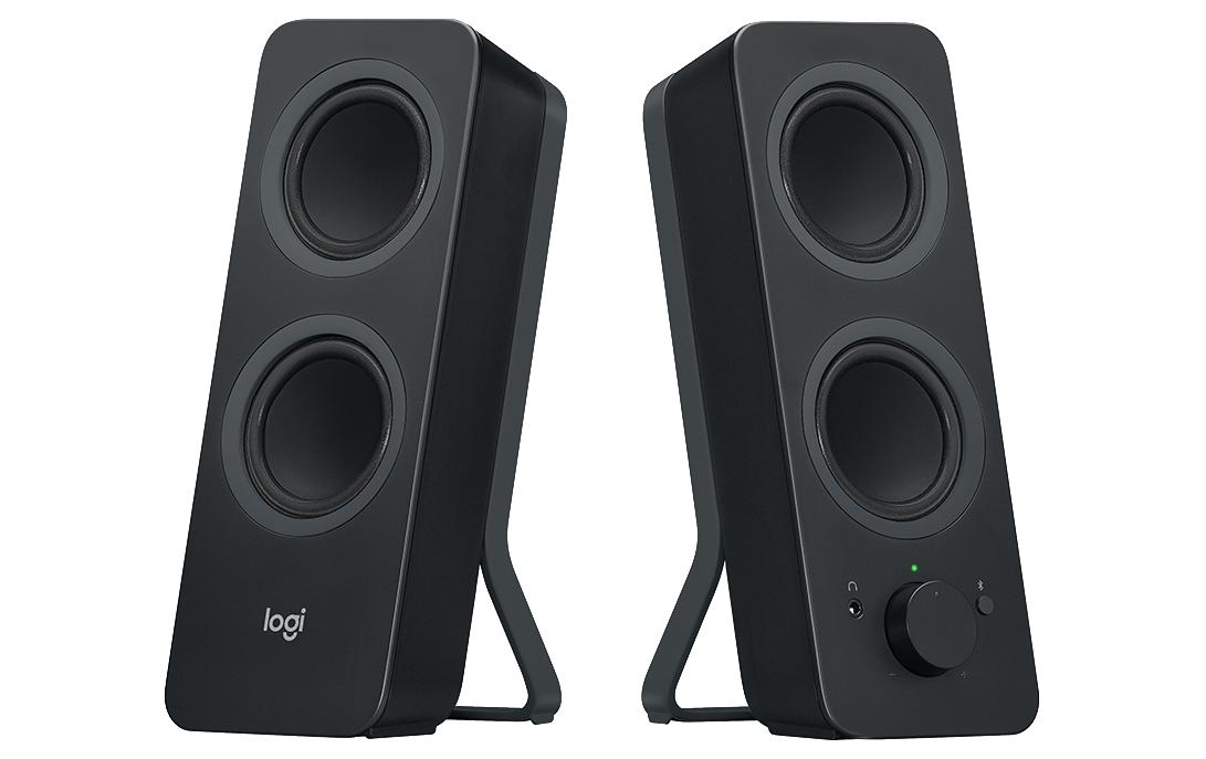 Logitech Z207, Paar – PC-Lautsprecher-Set – 2.0, 5 W, Bluetooth 4.1, 3.5 mm Klinke, Schwarz