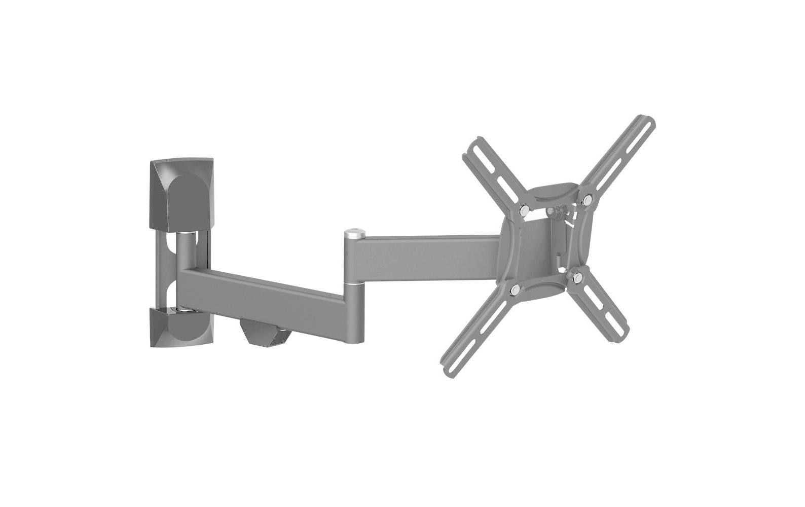 Barkan Mounting Systems Barkan WH 2400 – Wandhalterung, schwenkbar, neigbar, für 19–39", VESA 75×75–200×200, bis 30 kg, schwarz