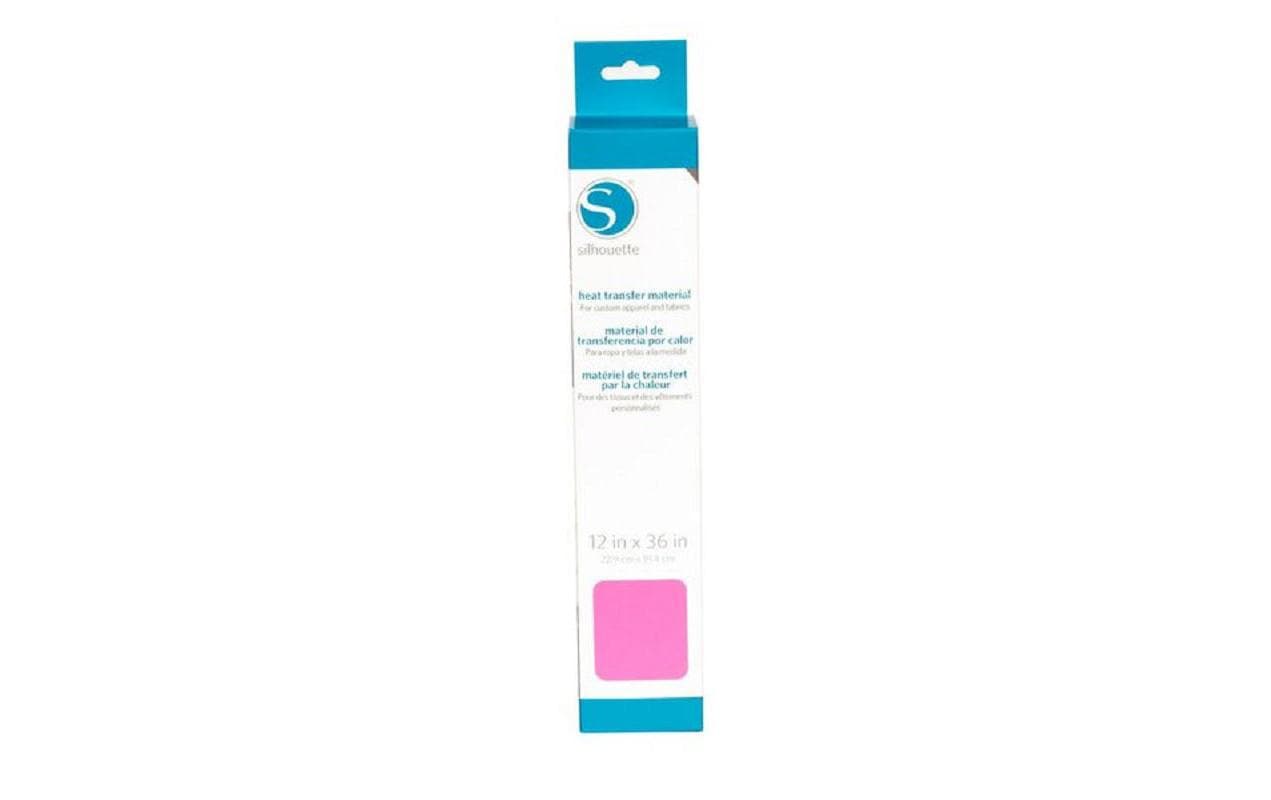 Silhouette Flex Aufbügelfolie glatt – 30,5 × 90 cm, Pink, matt – Vinyl