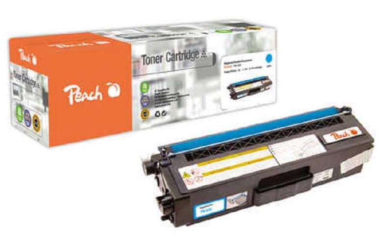 Peach Toner TN-320C – cyan, 1500 Seiten – für Brother DCP-9055CDN/DCP-9270CDN/HL-4140CN u. a.
