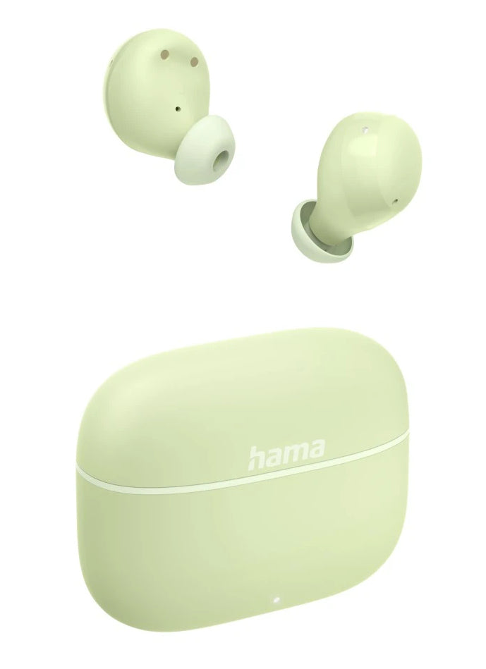 Hama Freedom Buddy II TWS In-Ear – Stereo, mit Ladecase, Grün, BT 5.3