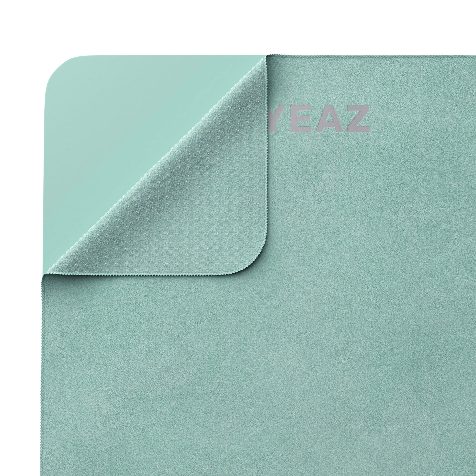 YEAZ Yogatuch – 66,5 × 188 cm, Türkis, 80% Polyester/Nylon