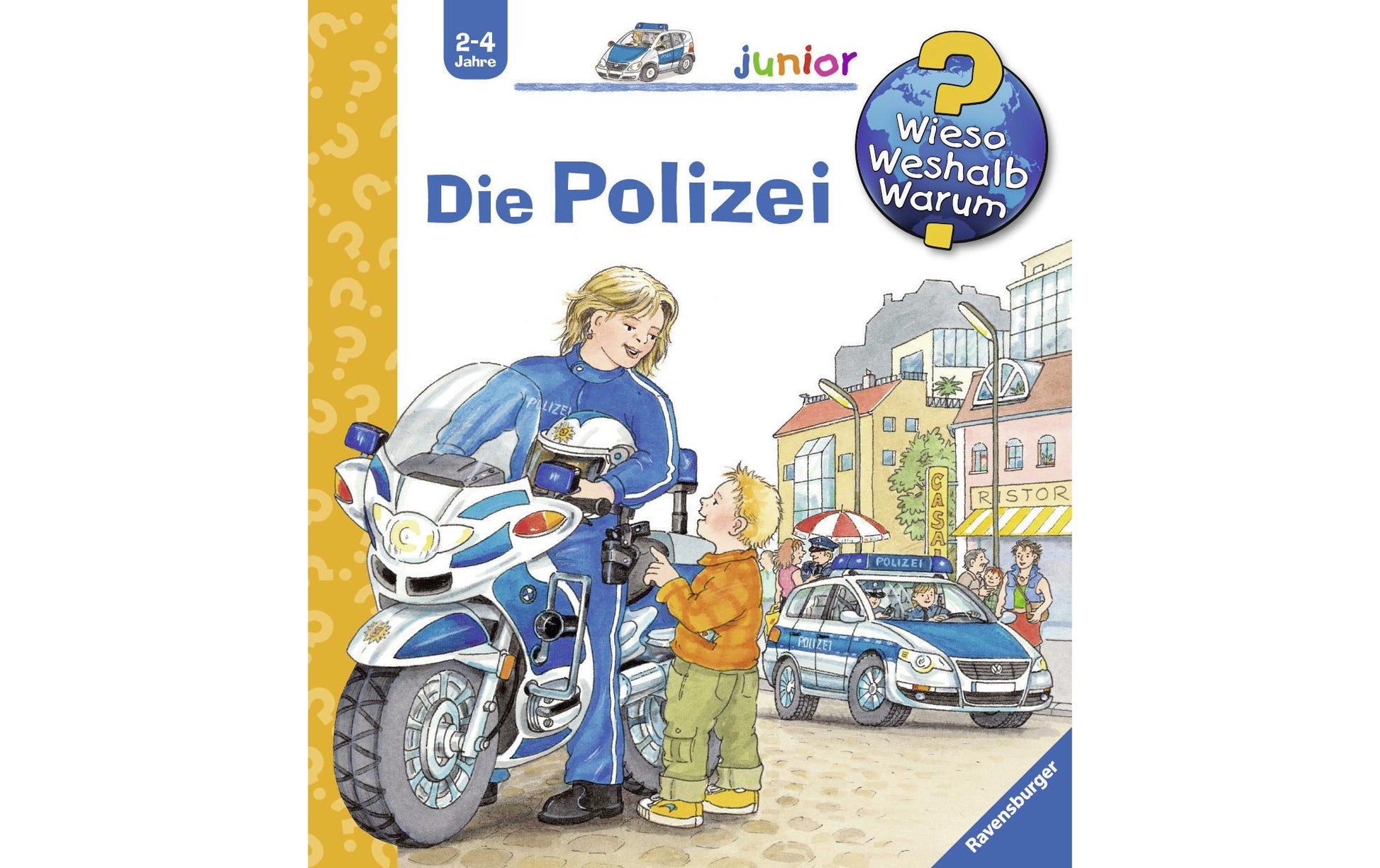 Ravensburger Buch – Die Polizei, Hardcover, 16 Seiten, Deutsch, 2–4 Jahre