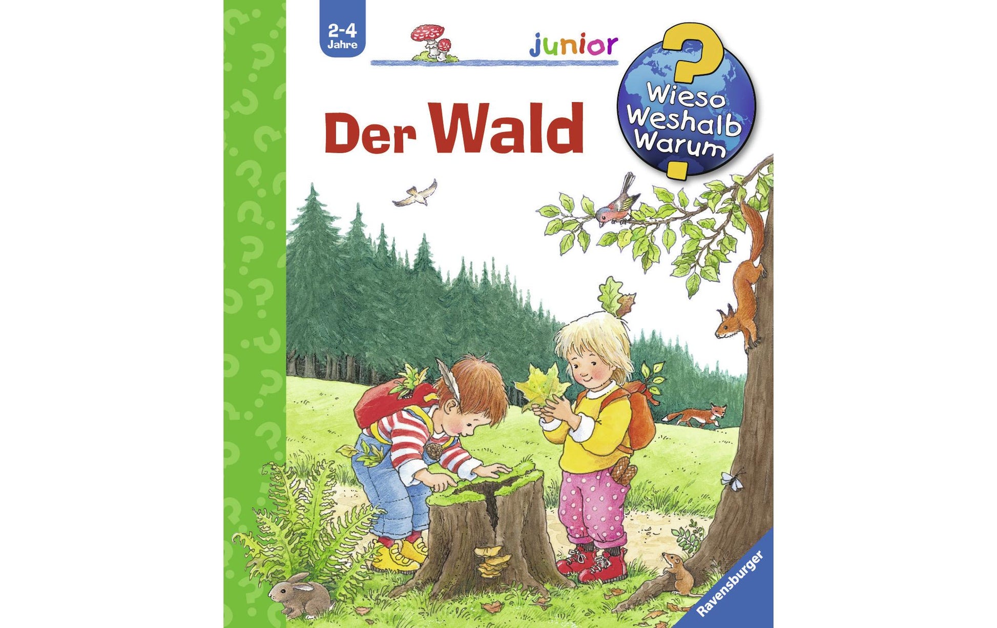 Ravensburger Buch – WWWjun6: Der Wald, Hardcover, 16 Seiten, Deutsch, 2–4 Jahre