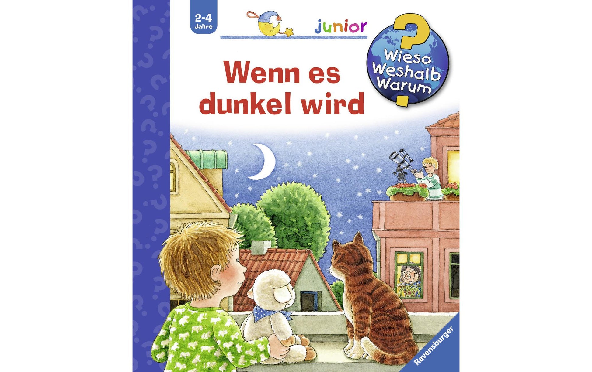 Ravensburger Buch – Wenn es dunkel wird, Hardcover, 16 Seiten, Deutsch, 2–4 Jahre