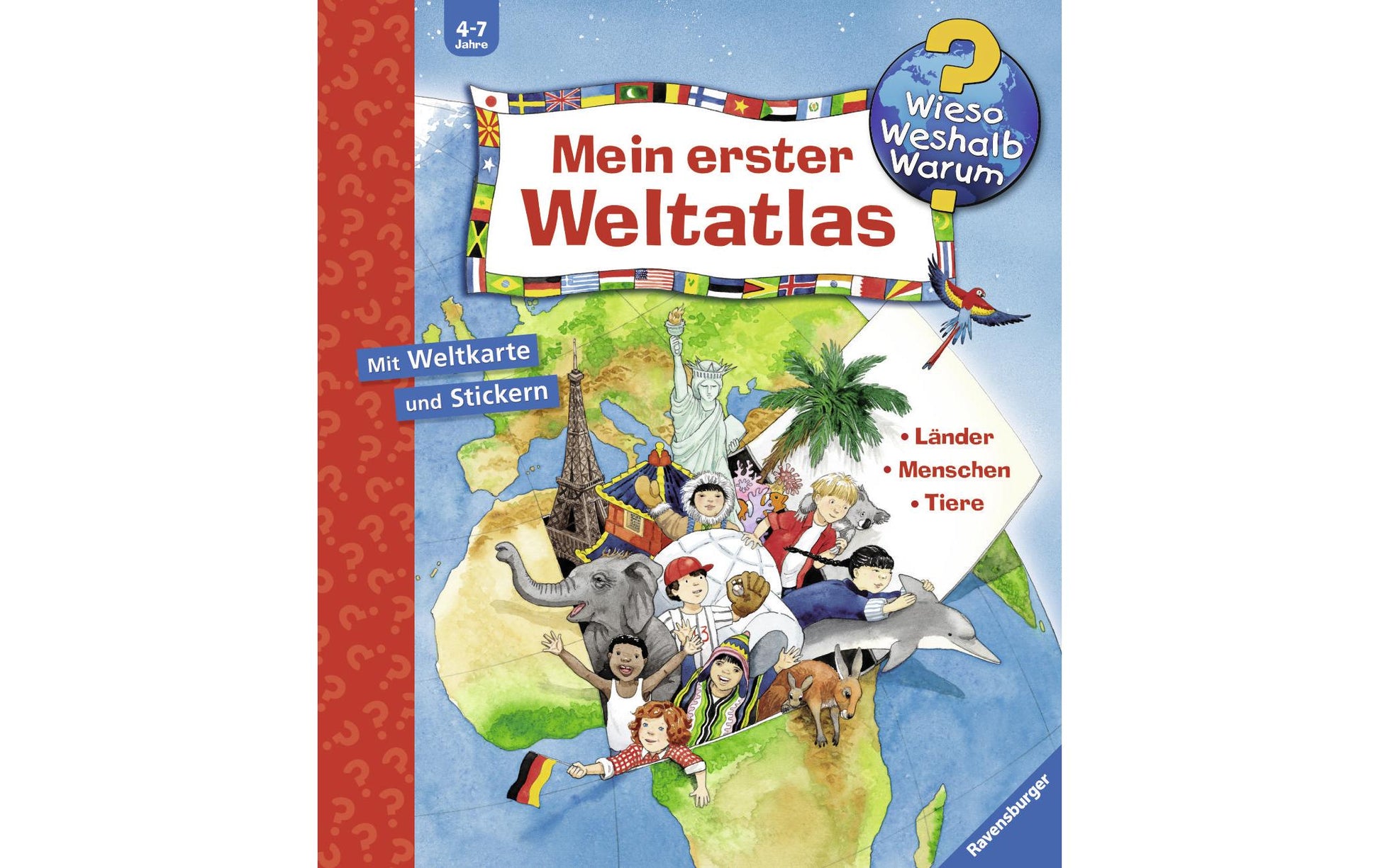 Ravensburger Buch – WWW – Mein erster Weltatlas, Hardcover, 24 Seiten, Deutsch, ab 4 Jahren