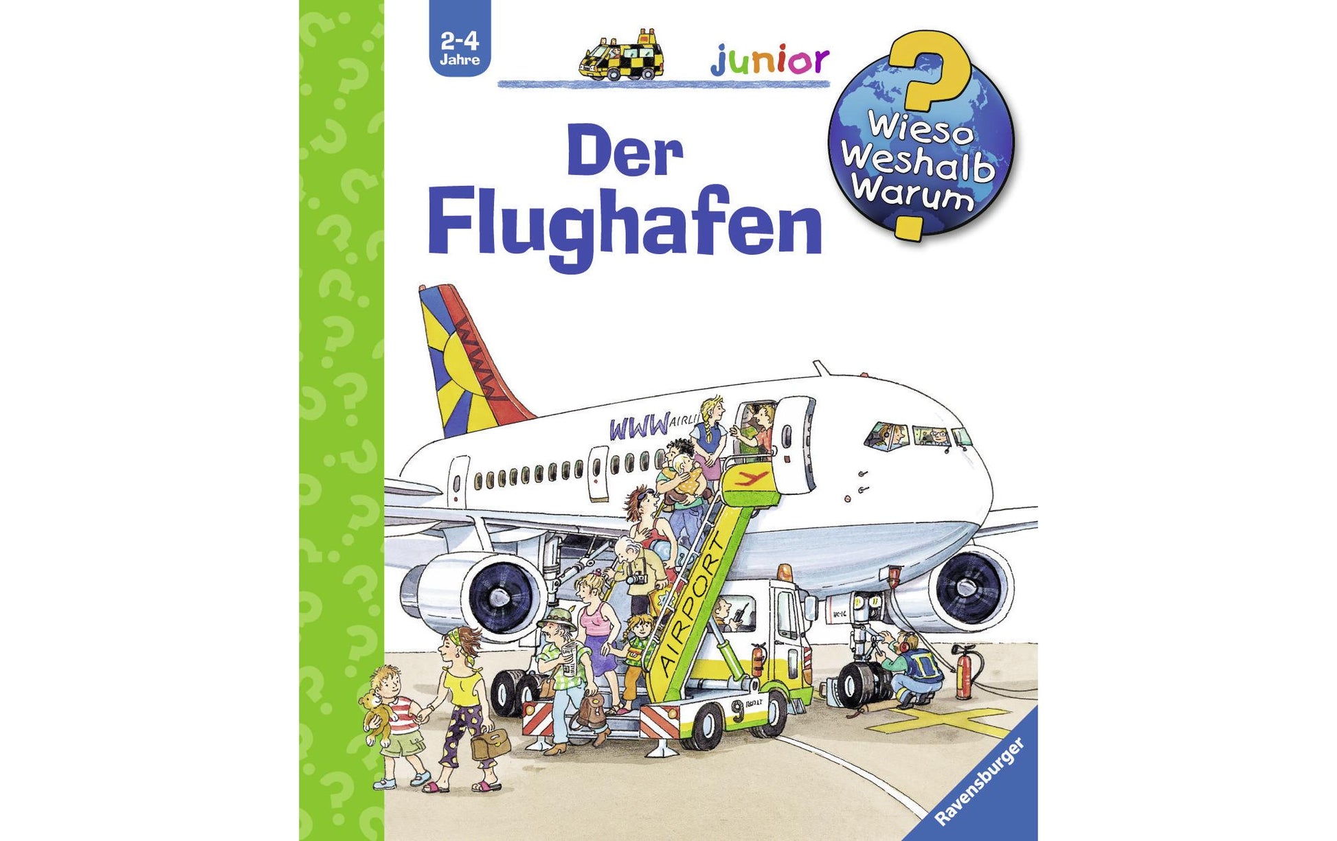 Ravensburger Buch – Der Flughafen, Hardcover, 16 Seiten, Deutsch, ab 2 Jahren