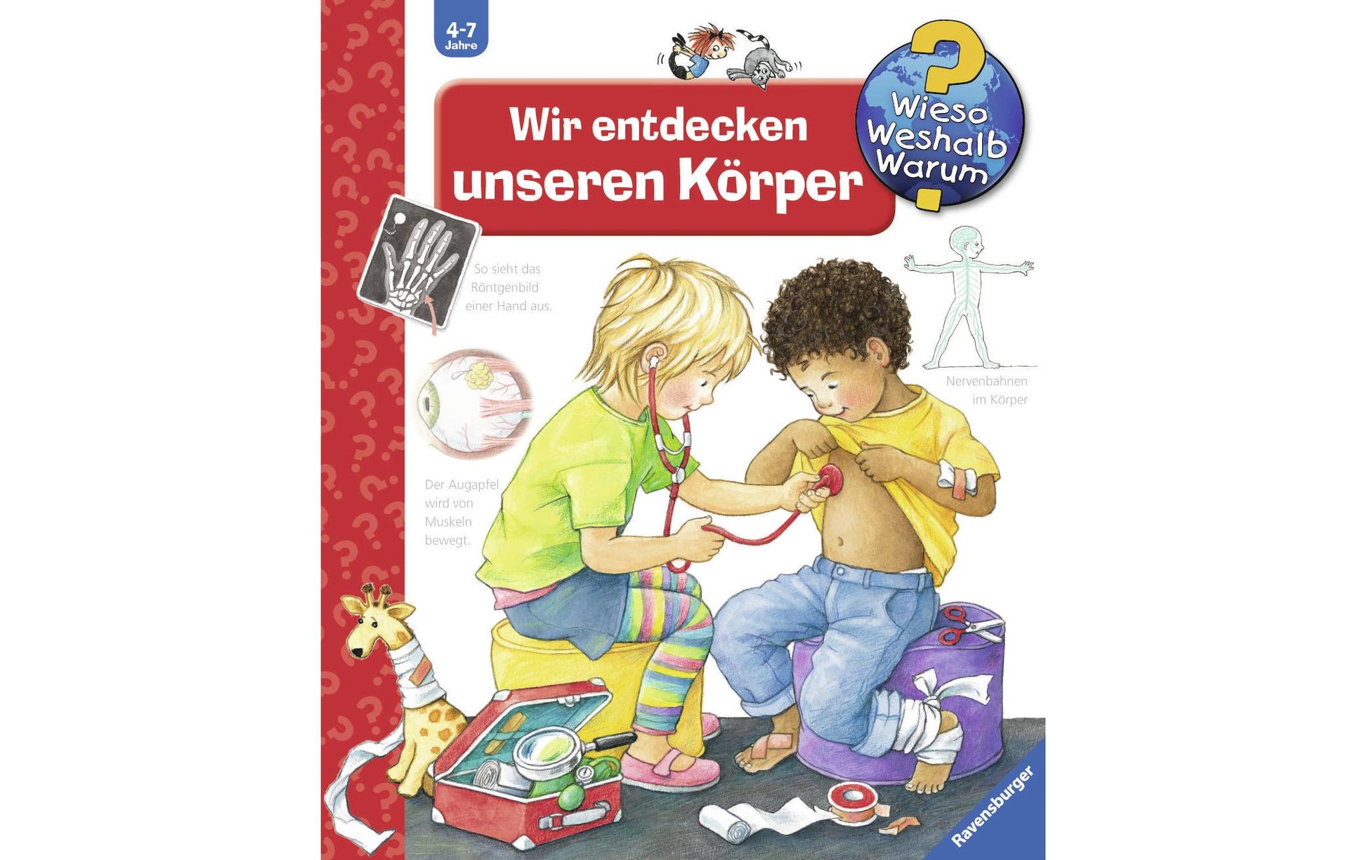 Ravensburger Buch – Wir entdecken unseren Körper, Hardcover, 16 Seiten, Deutsch, 4–7 Jahre