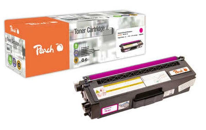Peach TN-321M Magenta Toner – Kompatibel – 1'500 Seiten – für Brother DCP-L8400CDN/DCP-L8450CDW und andere