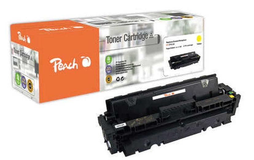 Peach 412A (CF412A) Gelber Toner – Kompatibel – 2'300 Seiten – für HP Color LaserJet Pro M450/M452/M470 und andere