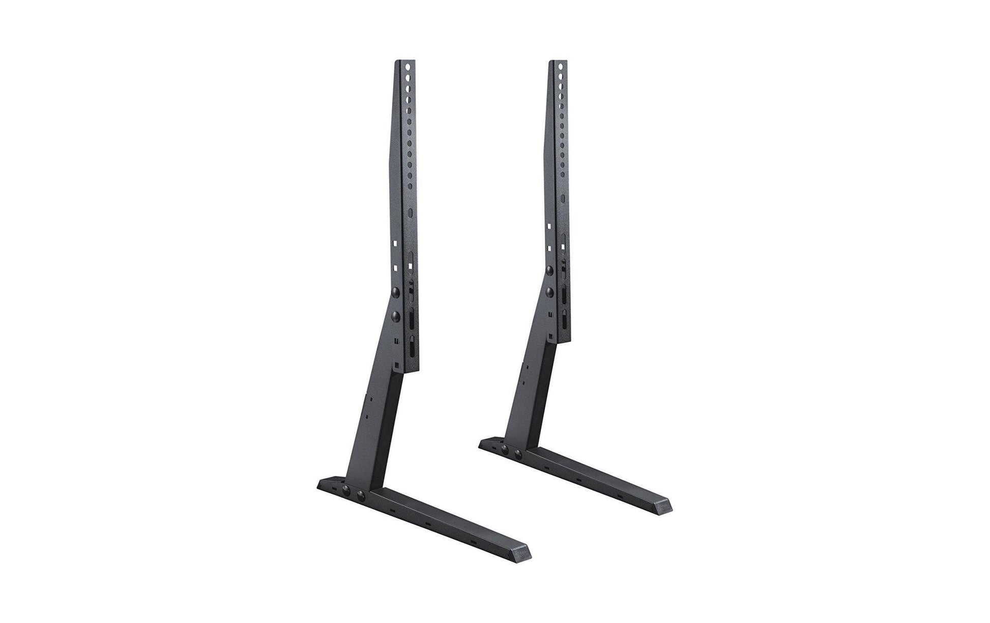 PureMounts Tischständer – 32–65" – VESA 200×200–600×400 – bis 35 kg, Höhenverstellbar – PM-TVS-02, Schwarz