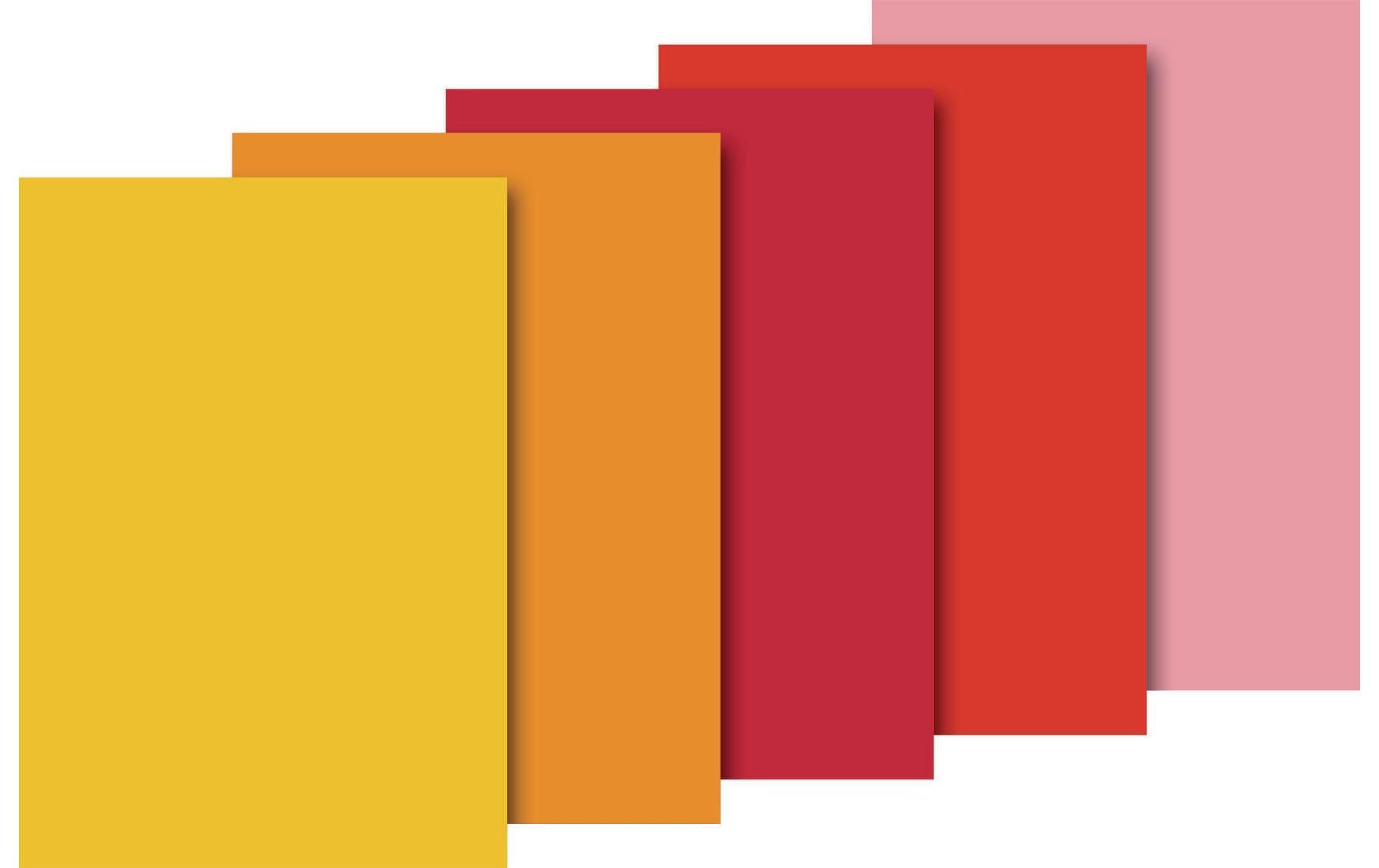 HEYDA Seidenpapier – 20 g/m² – 50 × 70 cm – mehrfarbig – 10 Bogen
