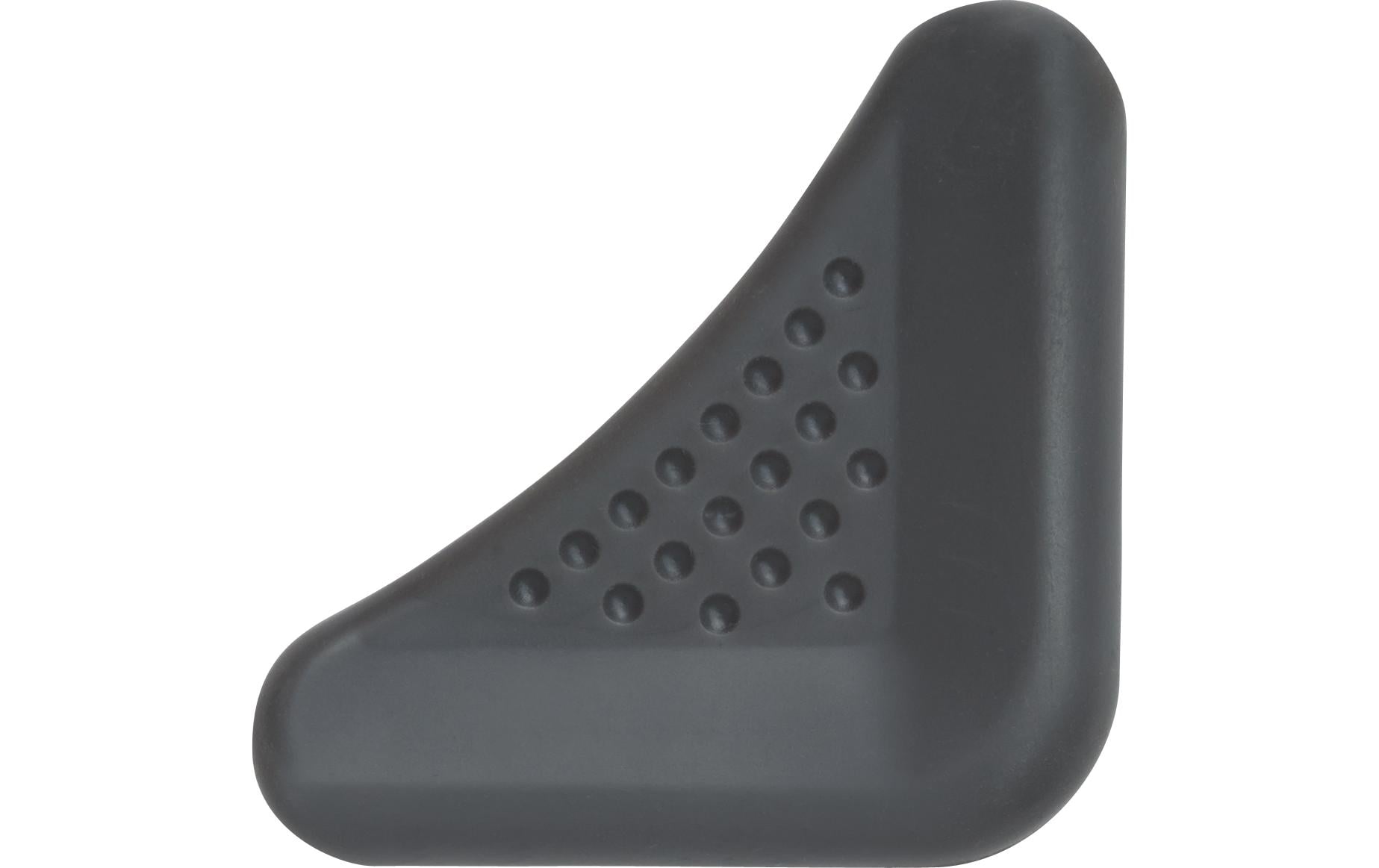 ABUS Kantenschutz, Kunststoff, selbstklebend, dunkelgrau – 1 Pack (4 Stk.)